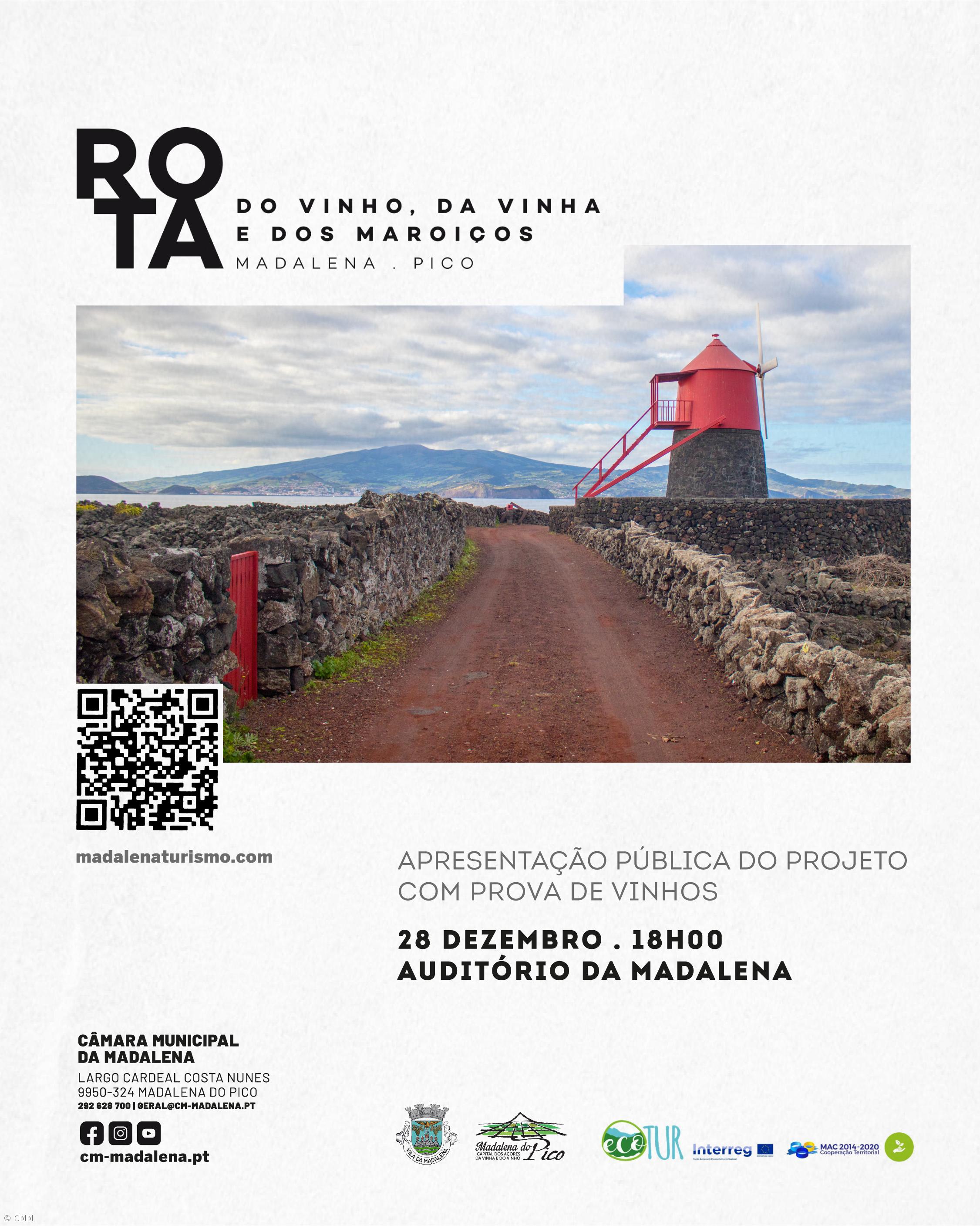 Município da Madalena apresenta Rota do Vinho, da Vinha e dos Maroiços – Imagem 1