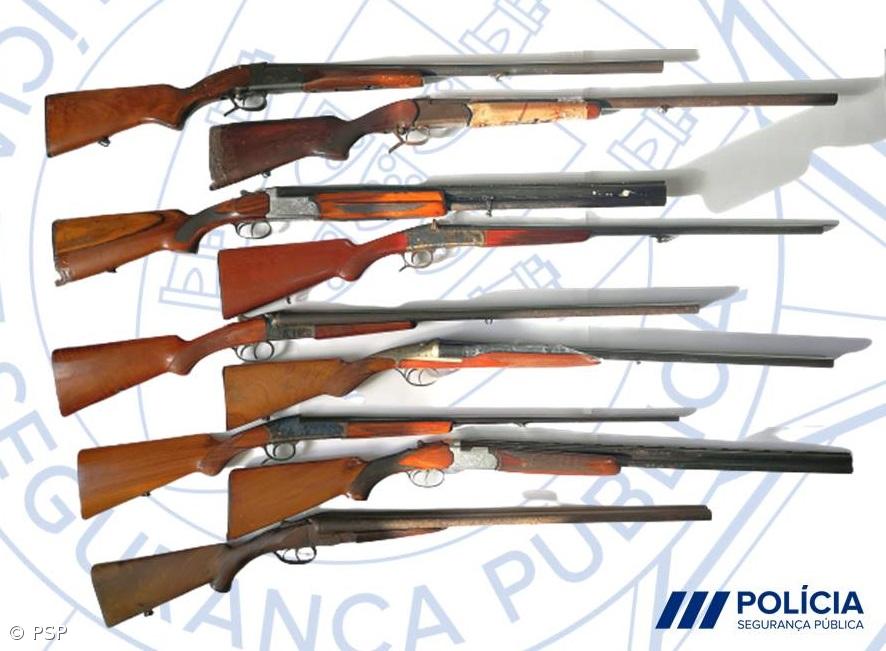Apreensão de nove armas em São Miguel – Imagem 1