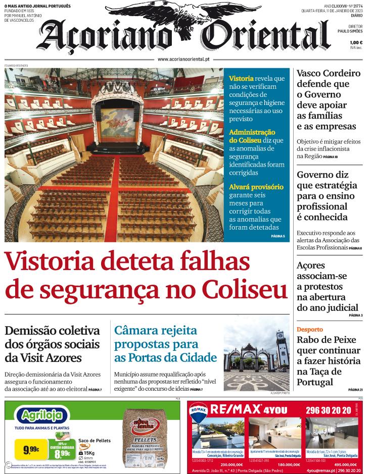 Vistoria deteta falhas de segurança no Coliseu – Imagem 1