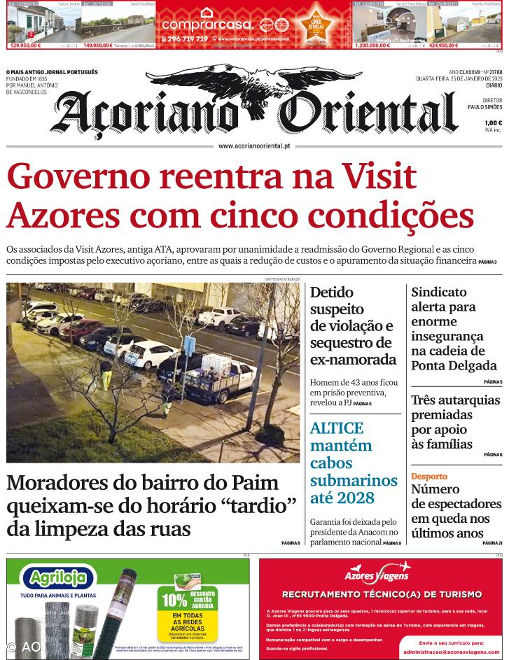 Governo reentra na Visit Azores com cinco condições – Imagem 1