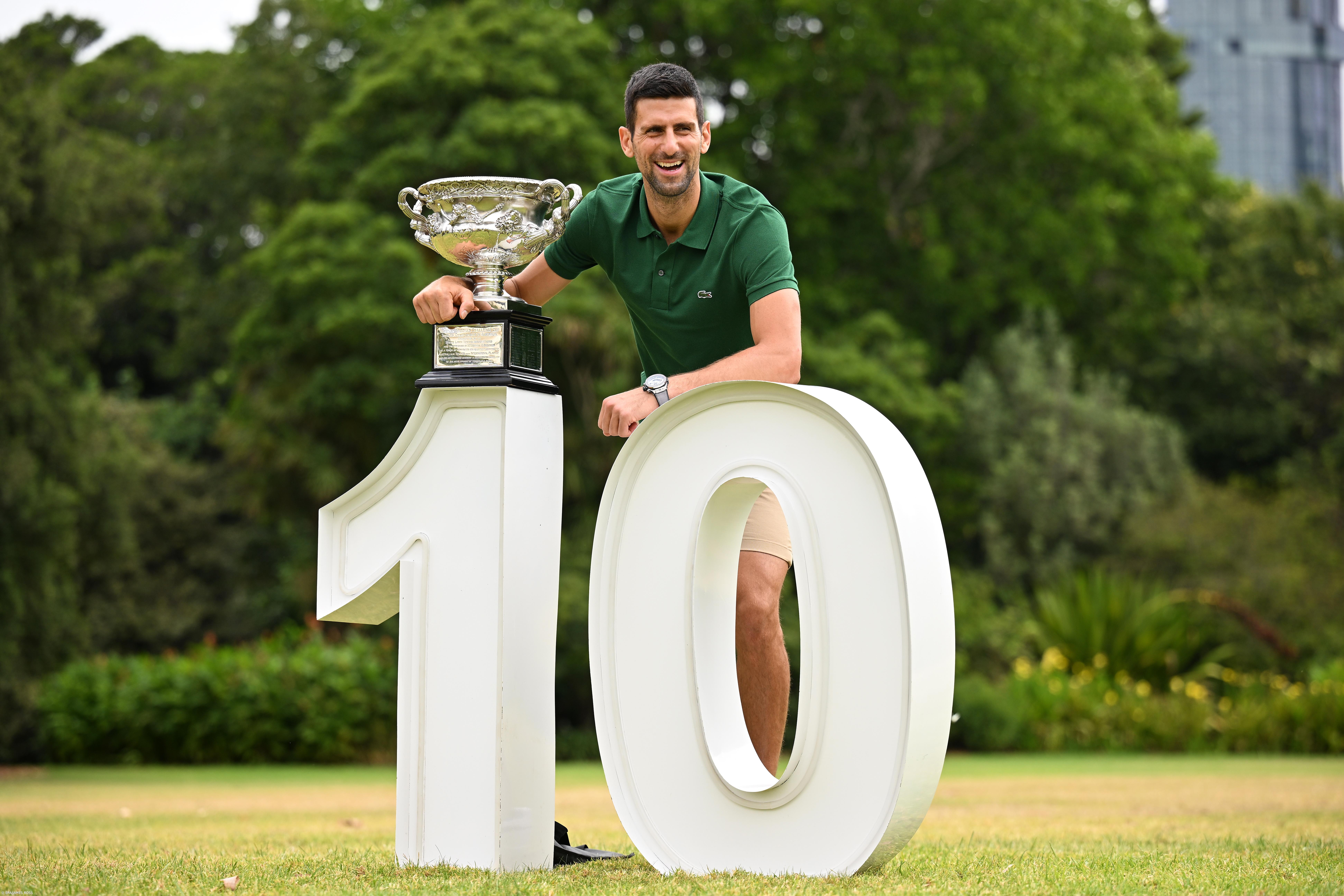 Djokovic conquista 10.º título e iguala 22 ‘majors’ de Nadal – Imagem 1