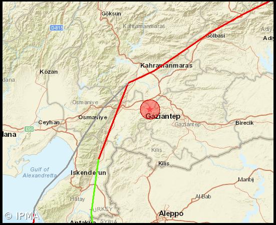 Sismo na Turquia sentido nas redes sísmicas nacionais – Imagem 1