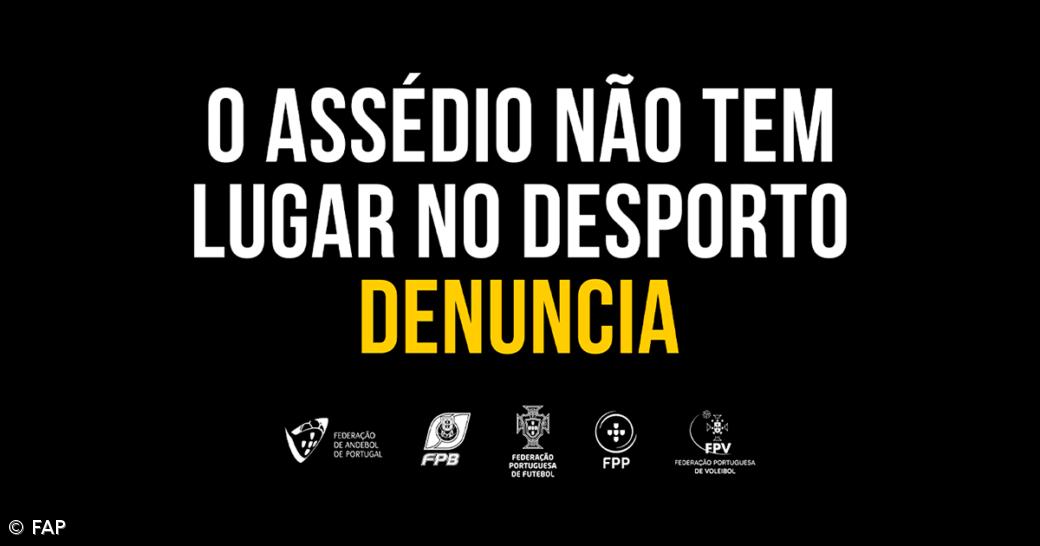 Cinco federações lançam campanha de denúncia contra assédio no desporto – Imagem 1