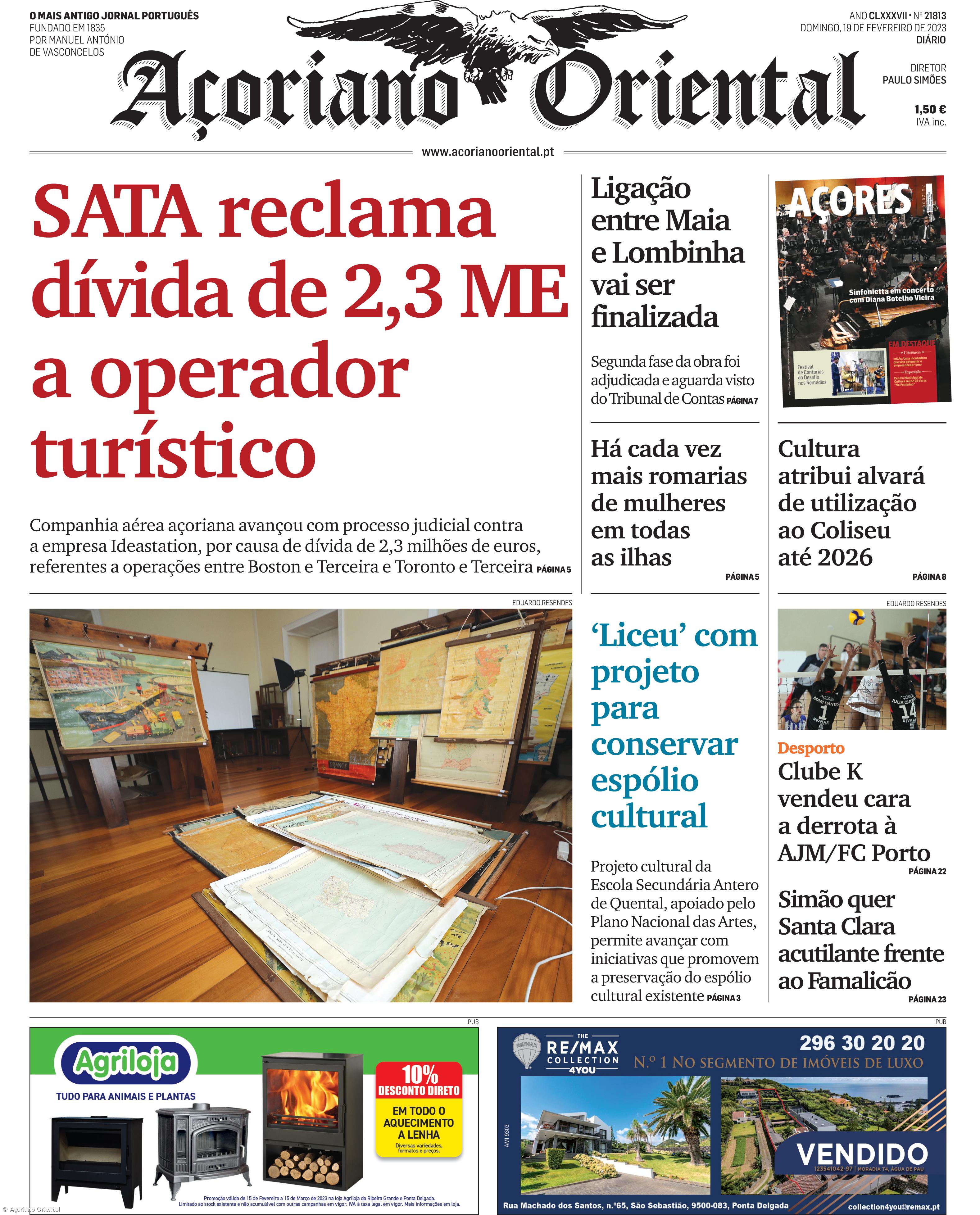 Capa AO 19 fevereiro 2023 – Imagem 1