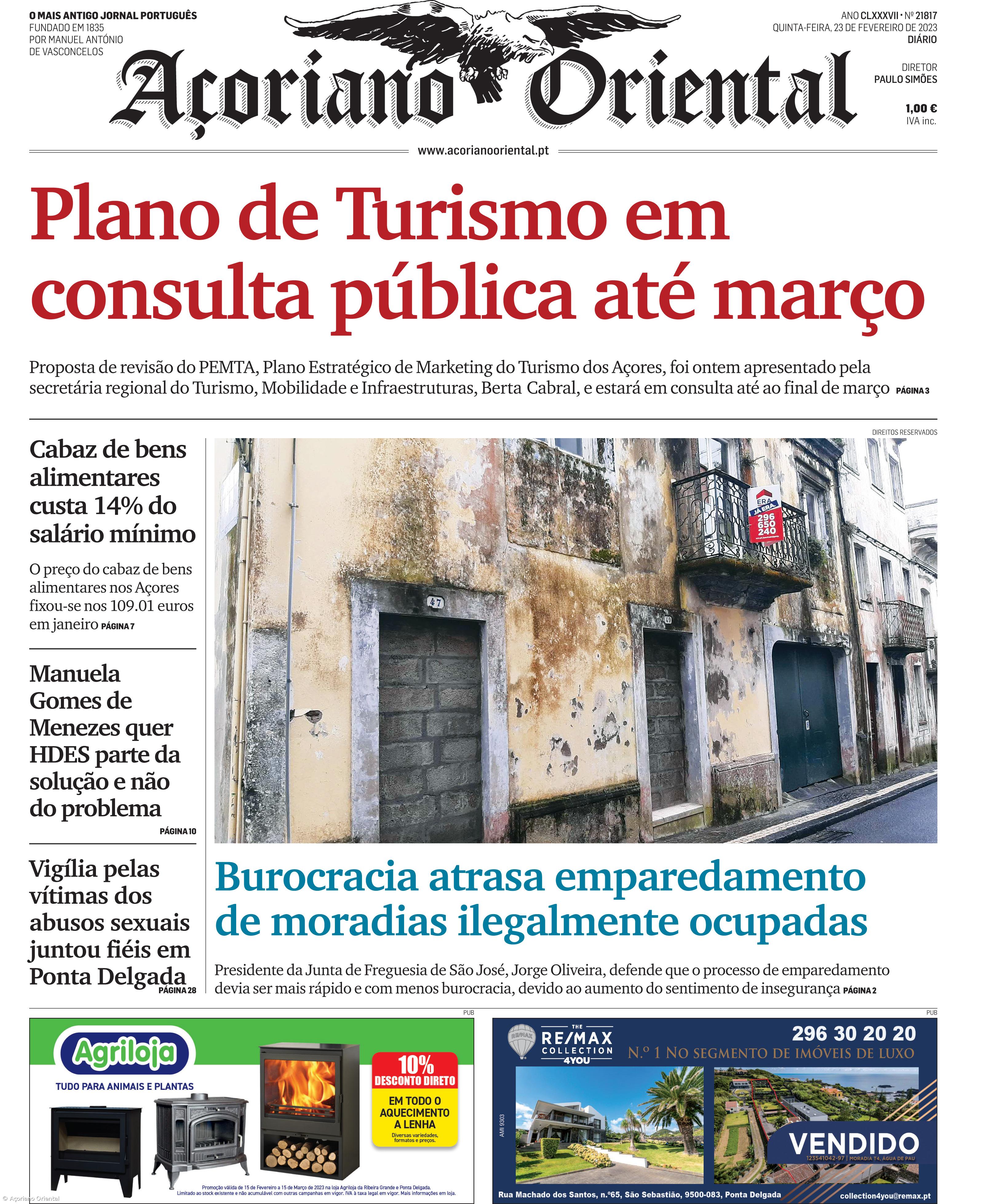 Capa AO 23 fevereiro 2023 – Imagem 1