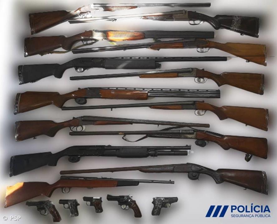 PSP apreende 18 armas de fogo alegadamente sem condições de segurança – Imagem 1