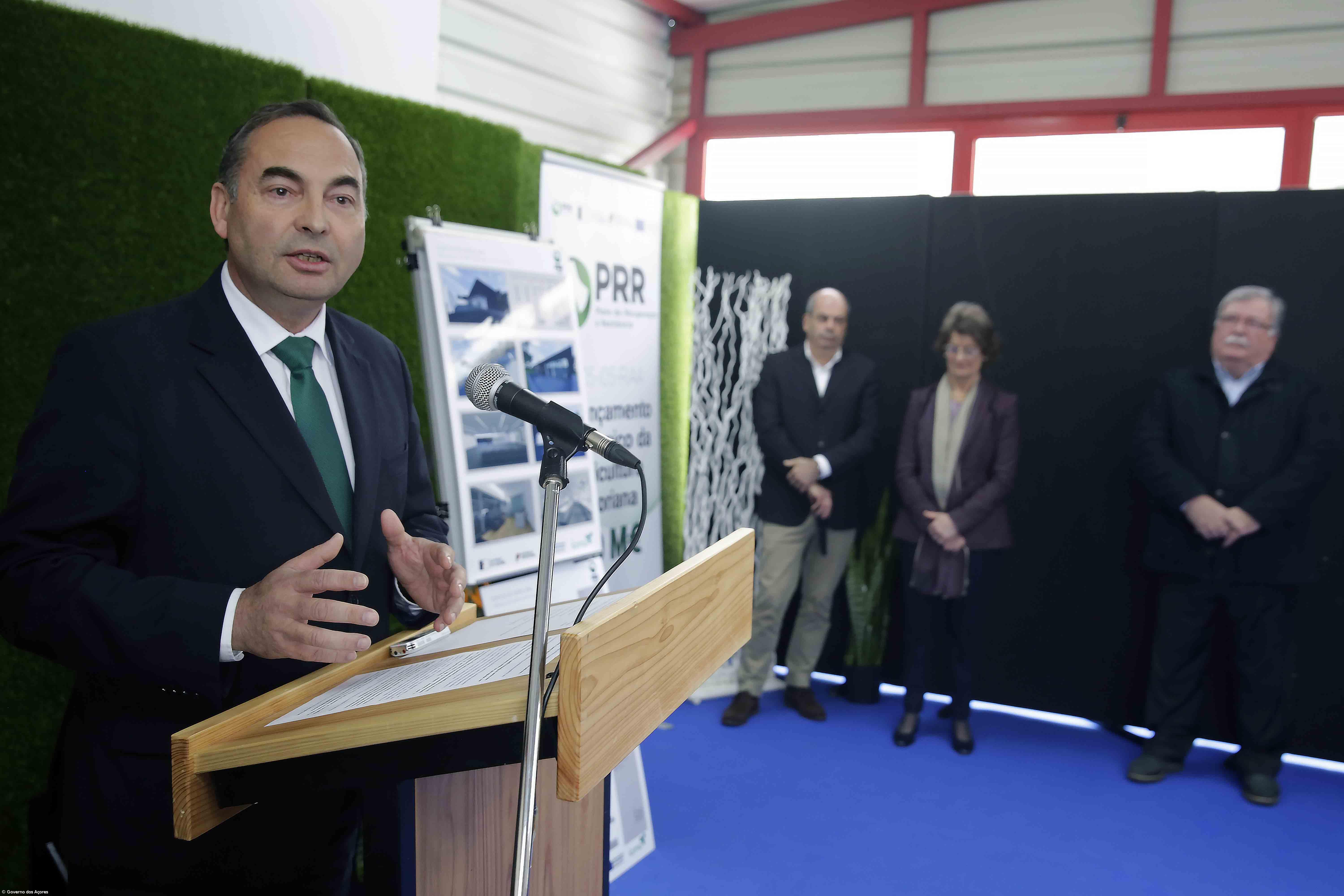 António Ventura valoriza lançamento de empreitada do Edifício de Classificação de Leite da Ilha de São Miguel – Imagem 1