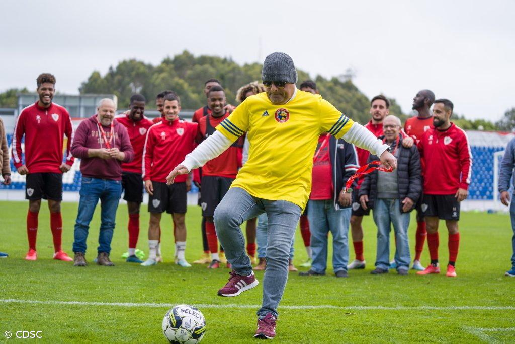 Santa Clara abre o treino a utentes da Casa de Saúde – Imagem 1