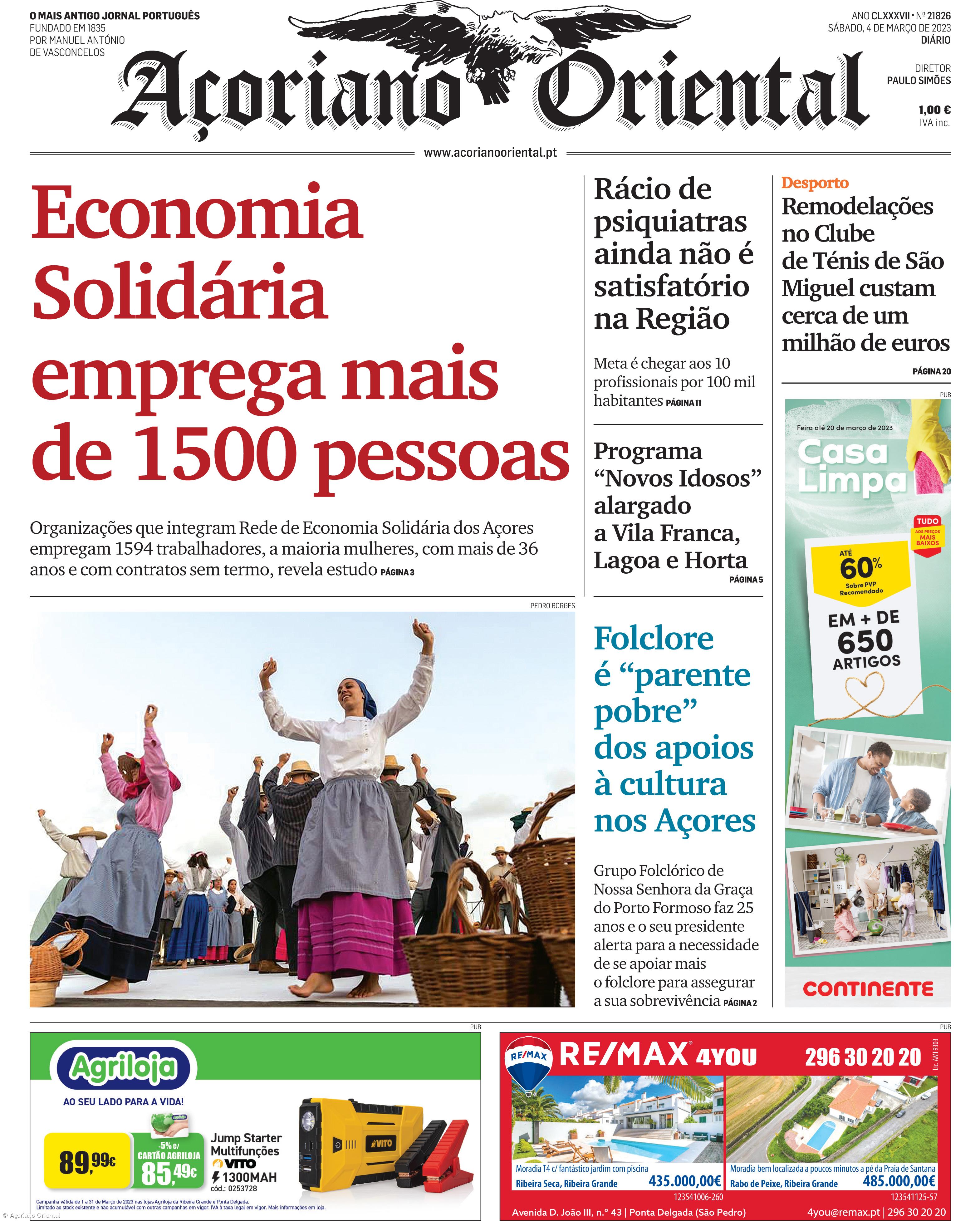 Capa AO 4 março 2023 – Imagem 1