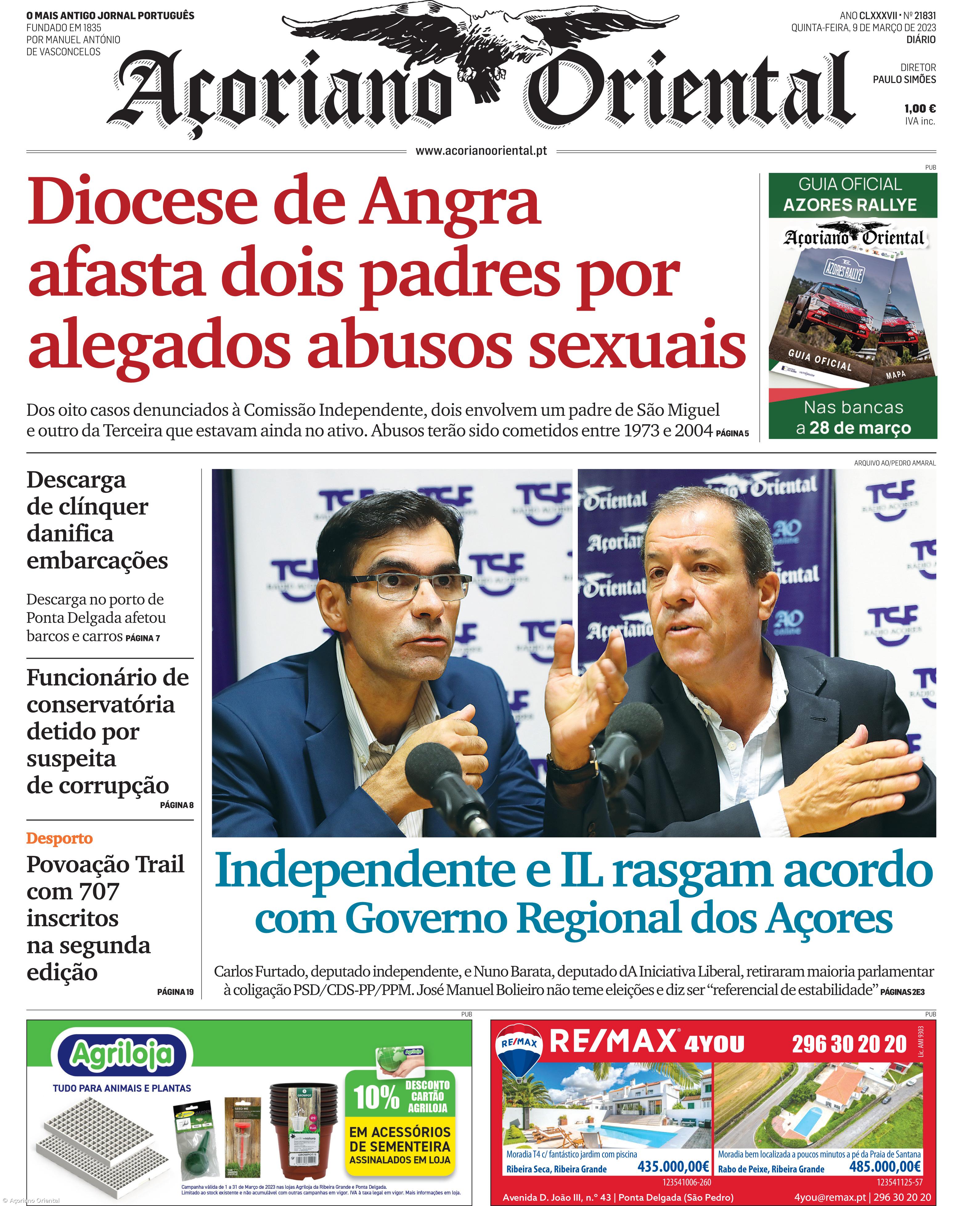 Capa AO 9 de março 2023 – Imagem 1