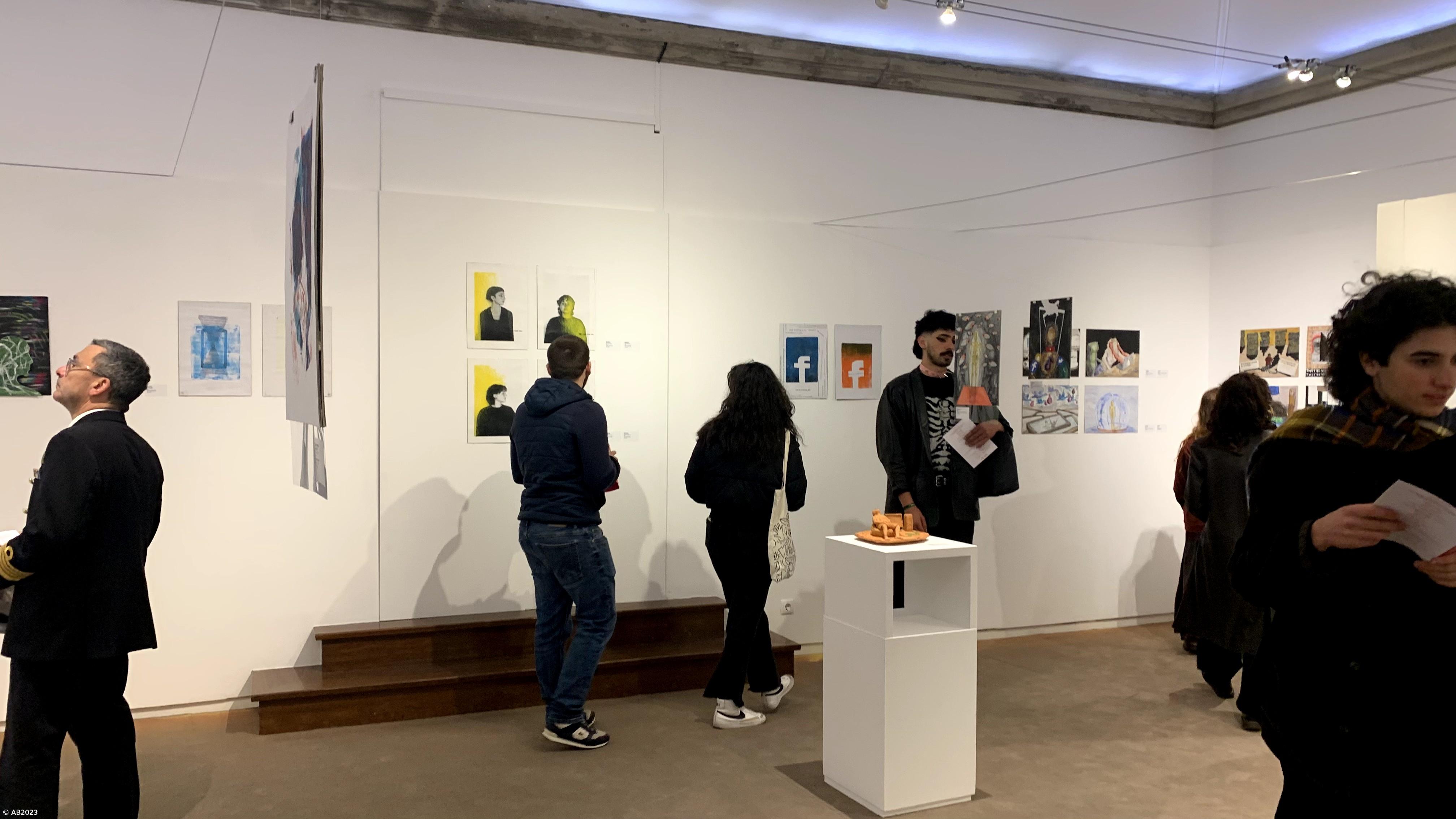Alunos de Artes Visuais da ESAQ expõem na Sala do Forno do CMC – Imagem 24
