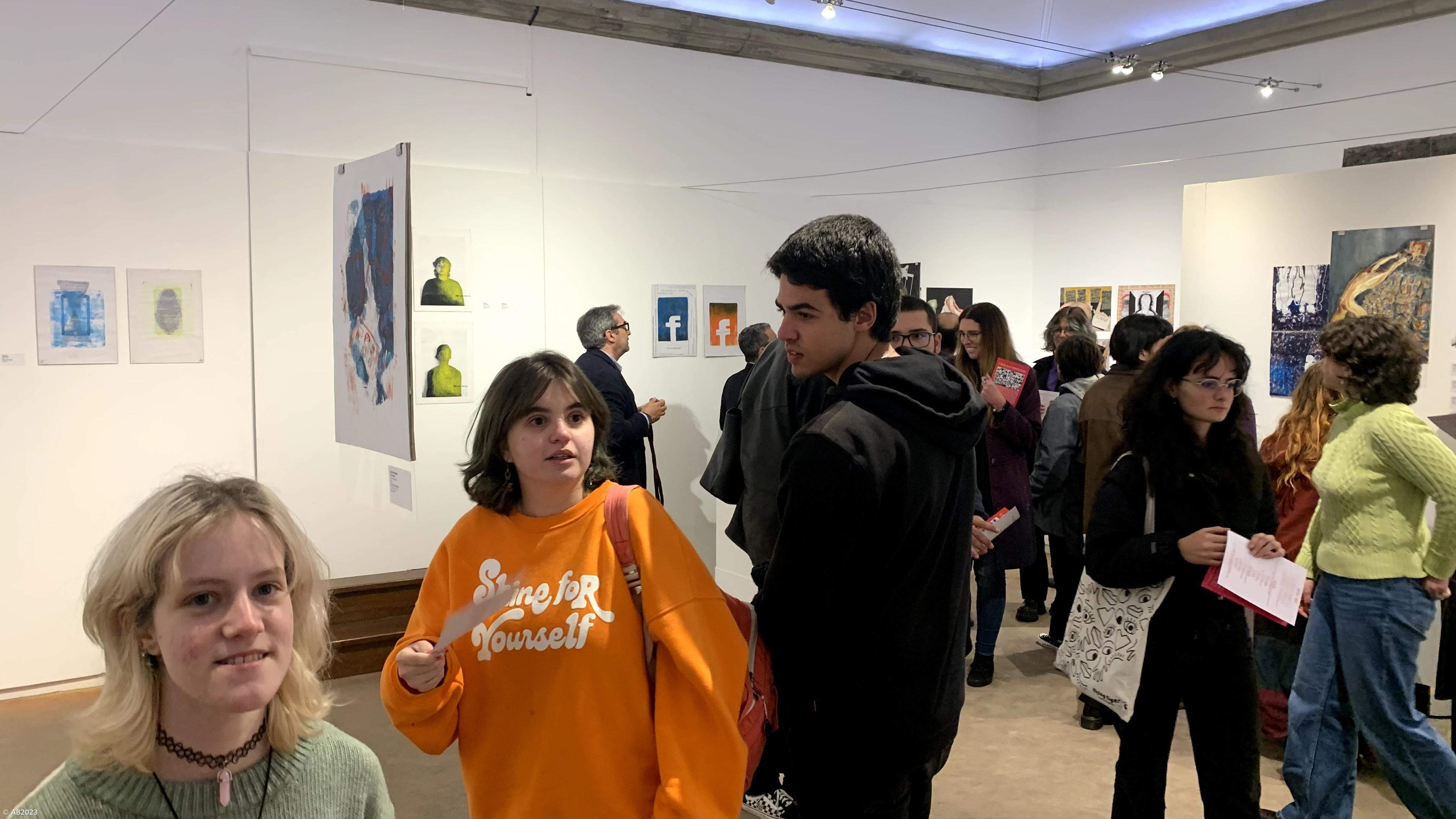 Alunos de Artes Visuais da ESAQ expõem na Sala do Forno do CMC – Imagem 27