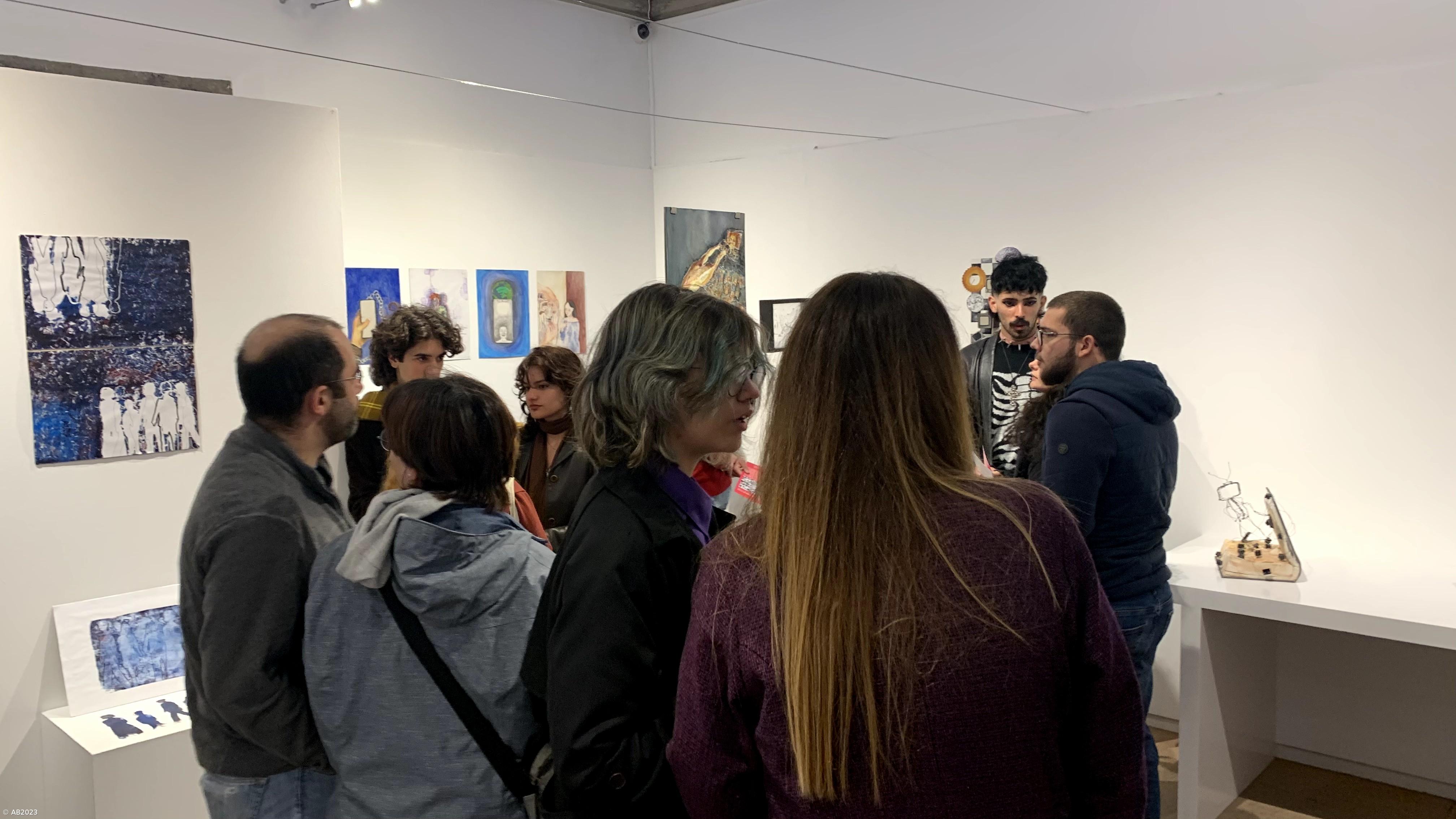 Alunos de Artes Visuais da ESAQ expõem na Sala do Forno do CMC – Imagem 28