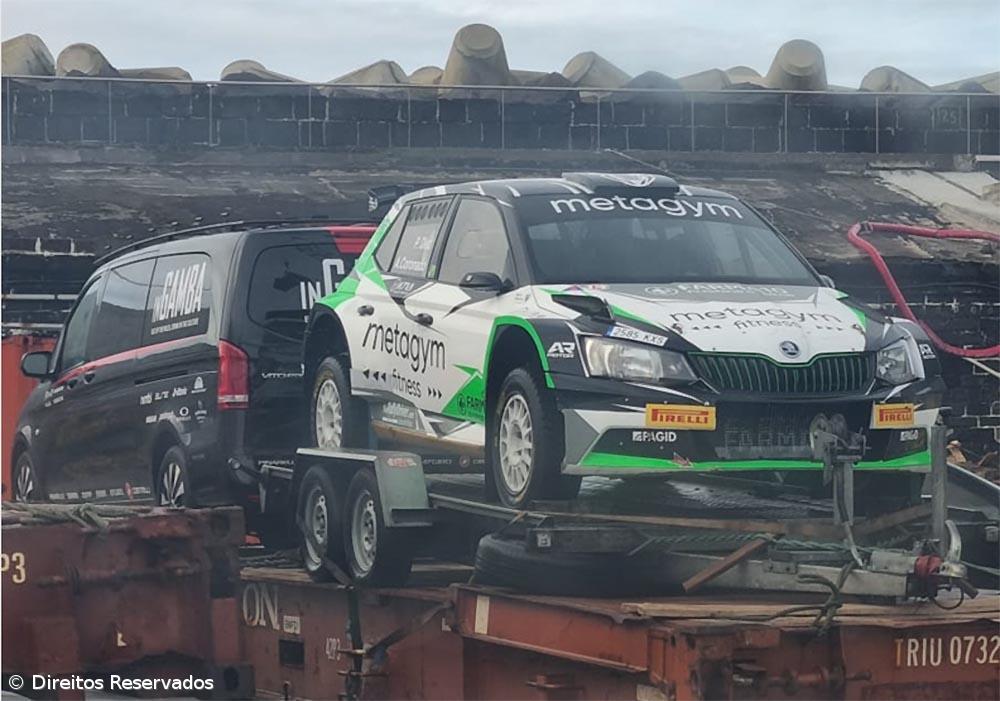 Viaturas dos concorrentes de fora da Região desembarcaram na terça-feira – Imagem 1