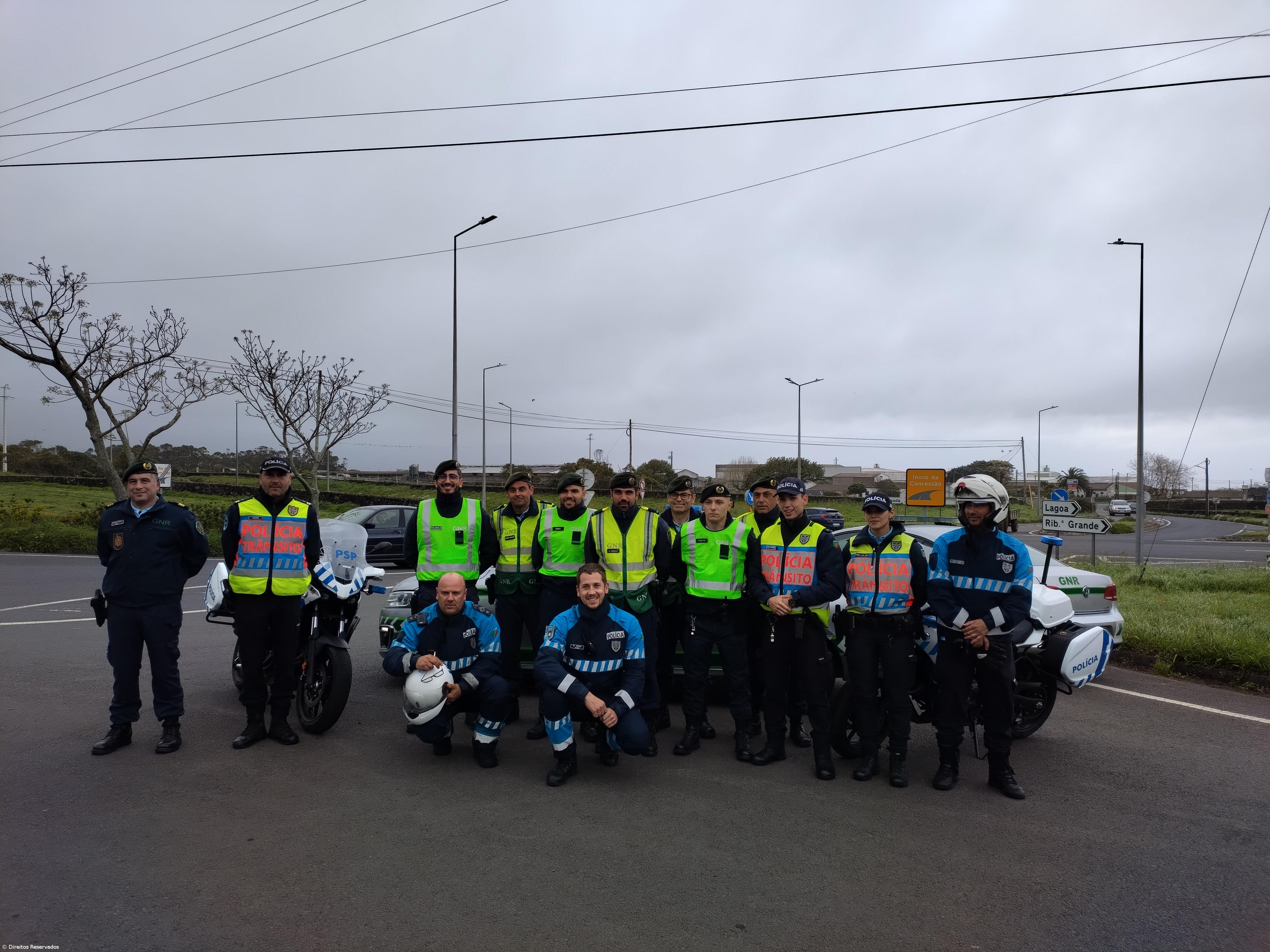 PSP e a GNR nos Açores fiscalizam 221 condutores – Imagem 3