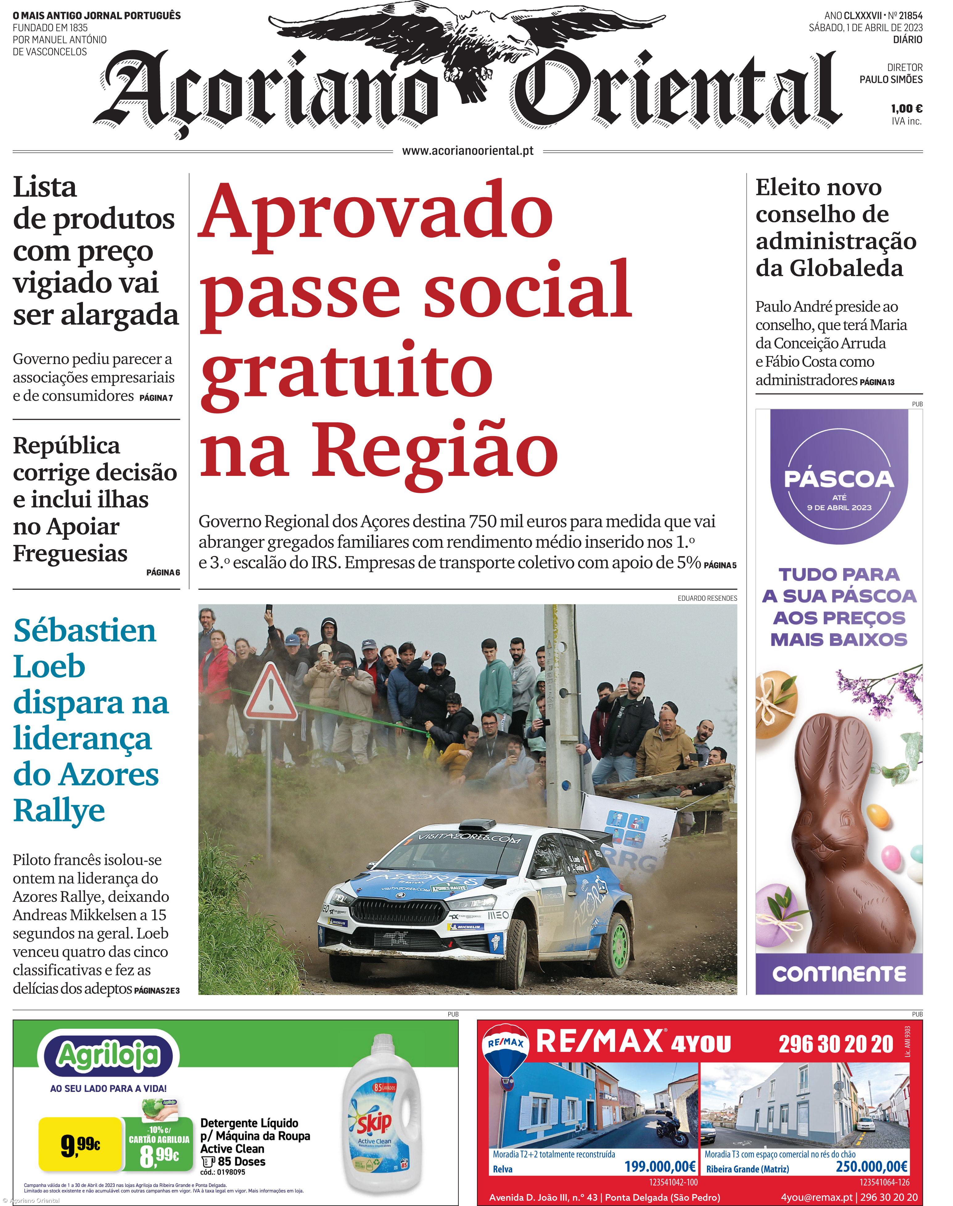 Capa AO 1 de abril 2023 – Imagem 1