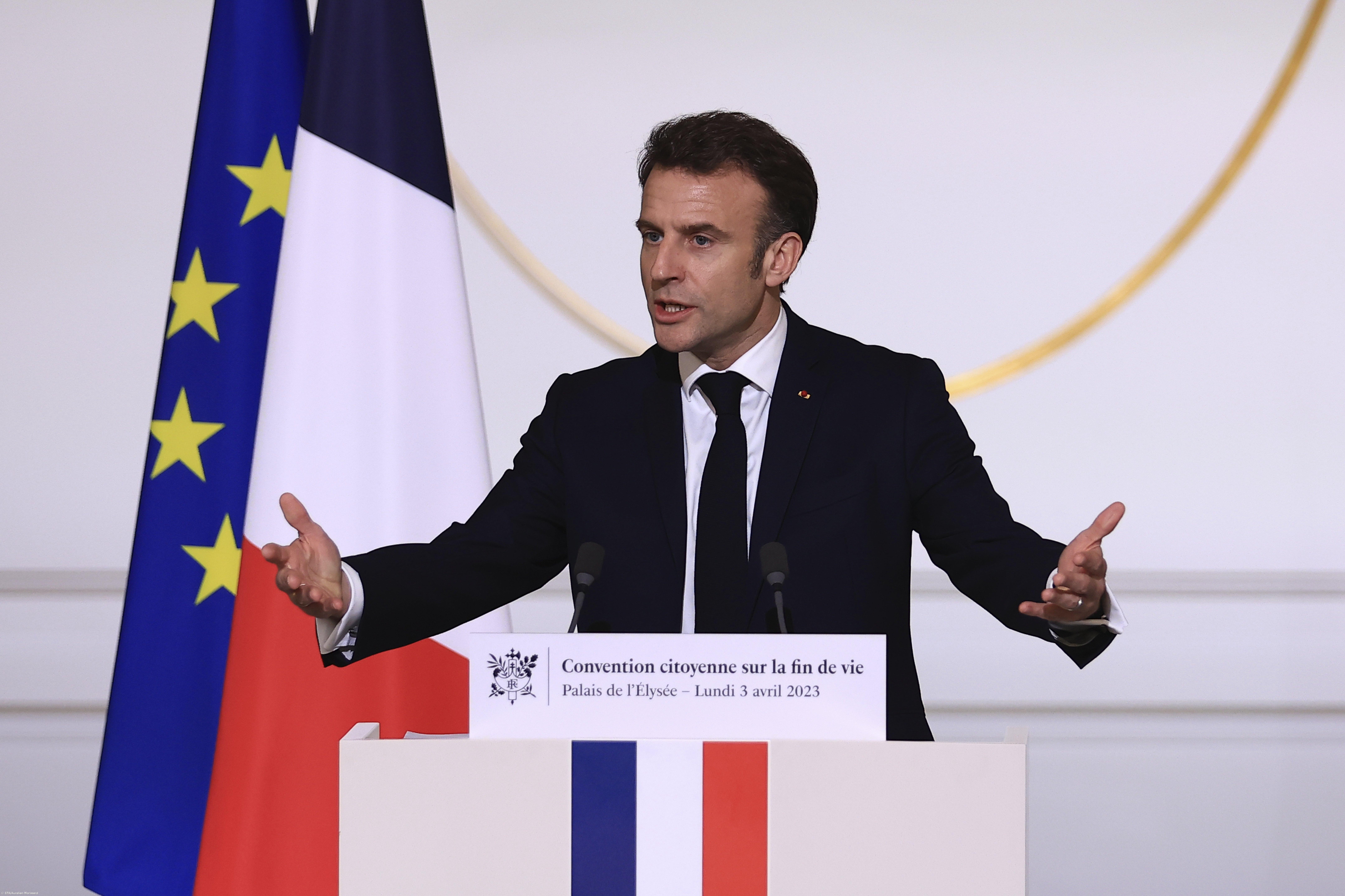 Rússia “perdeu geopoliticamente” e está a entrar em “vassalagem perante a China”, diz Macron – Imagem 1