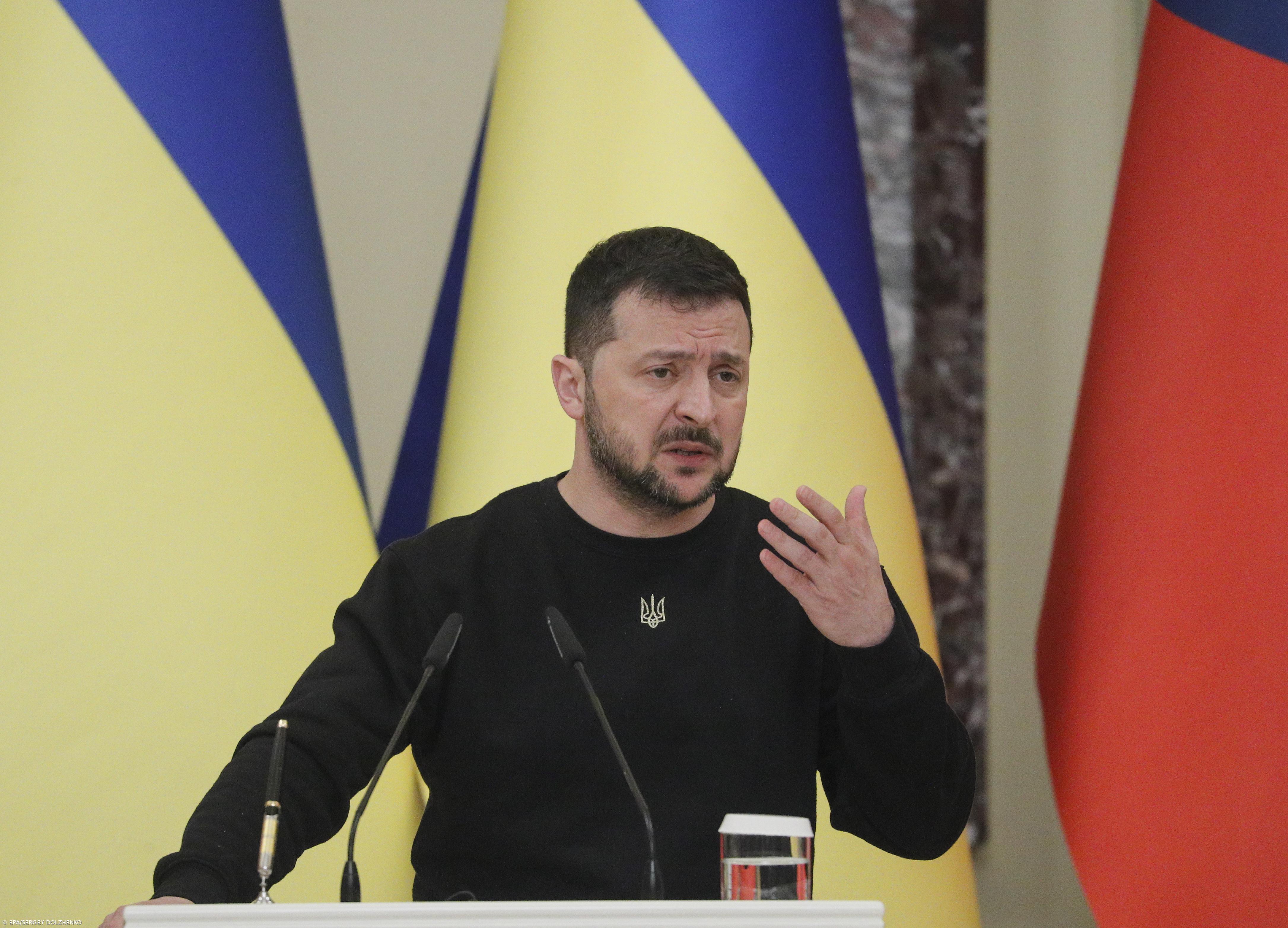 Zelensky discursa de surpresa para população em Vilnius – Imagem 1