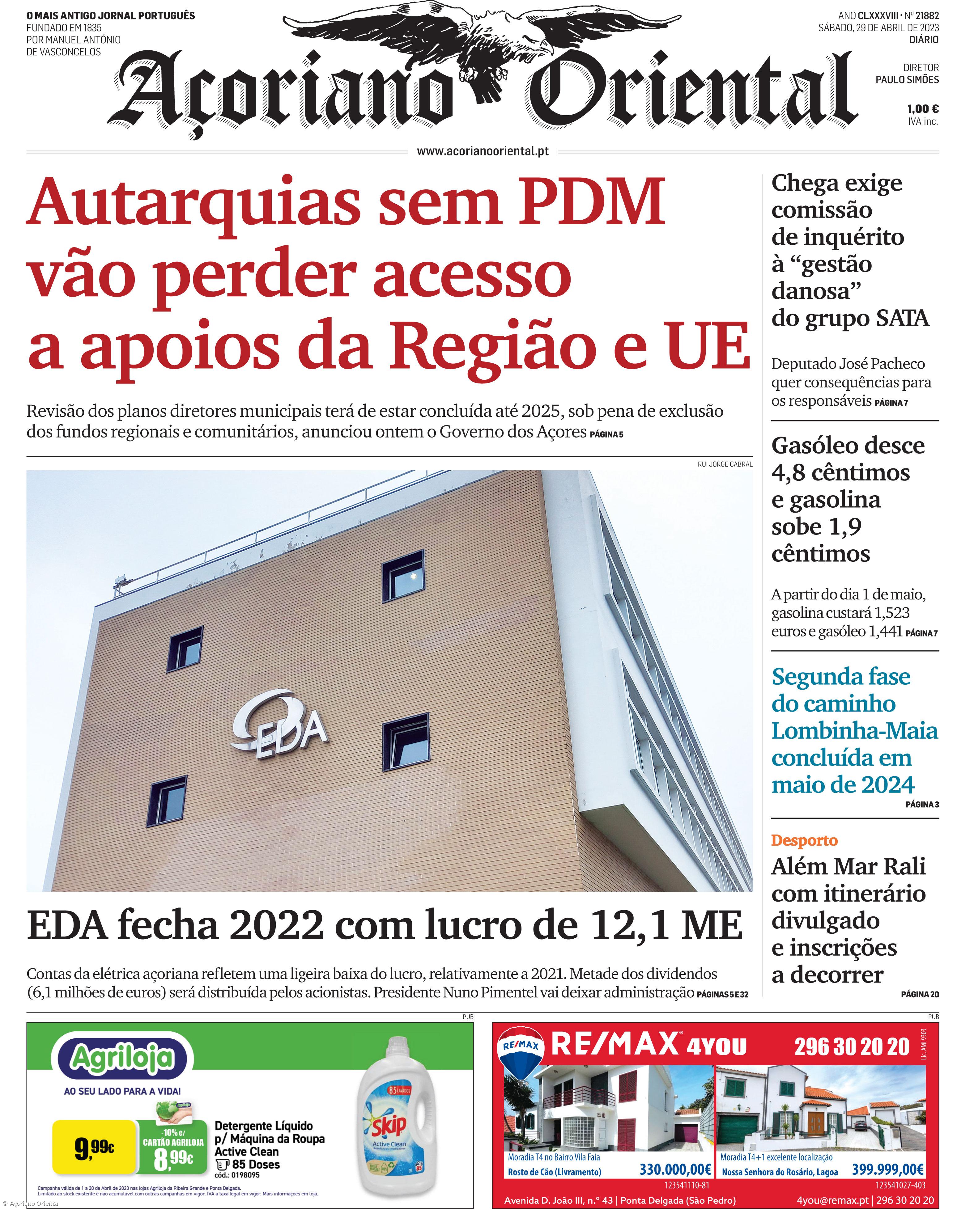 Capa AO 29 Abril 2023 – Imagem 1