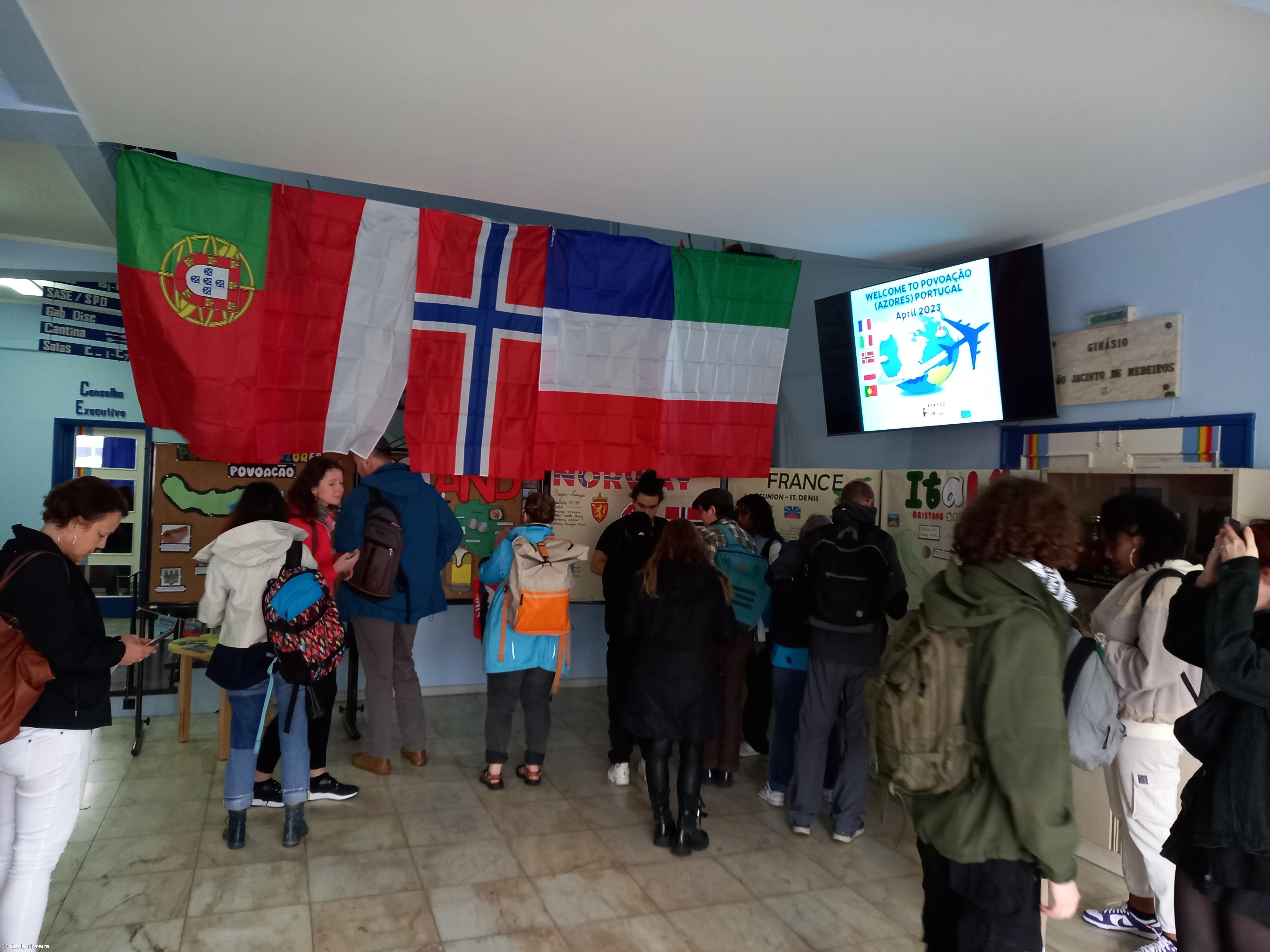 EBS da Povoação recebe mobilidade realizada no âmbito do projecto iCulture, financiado pelo programa Erasmus+ – Imagem 1