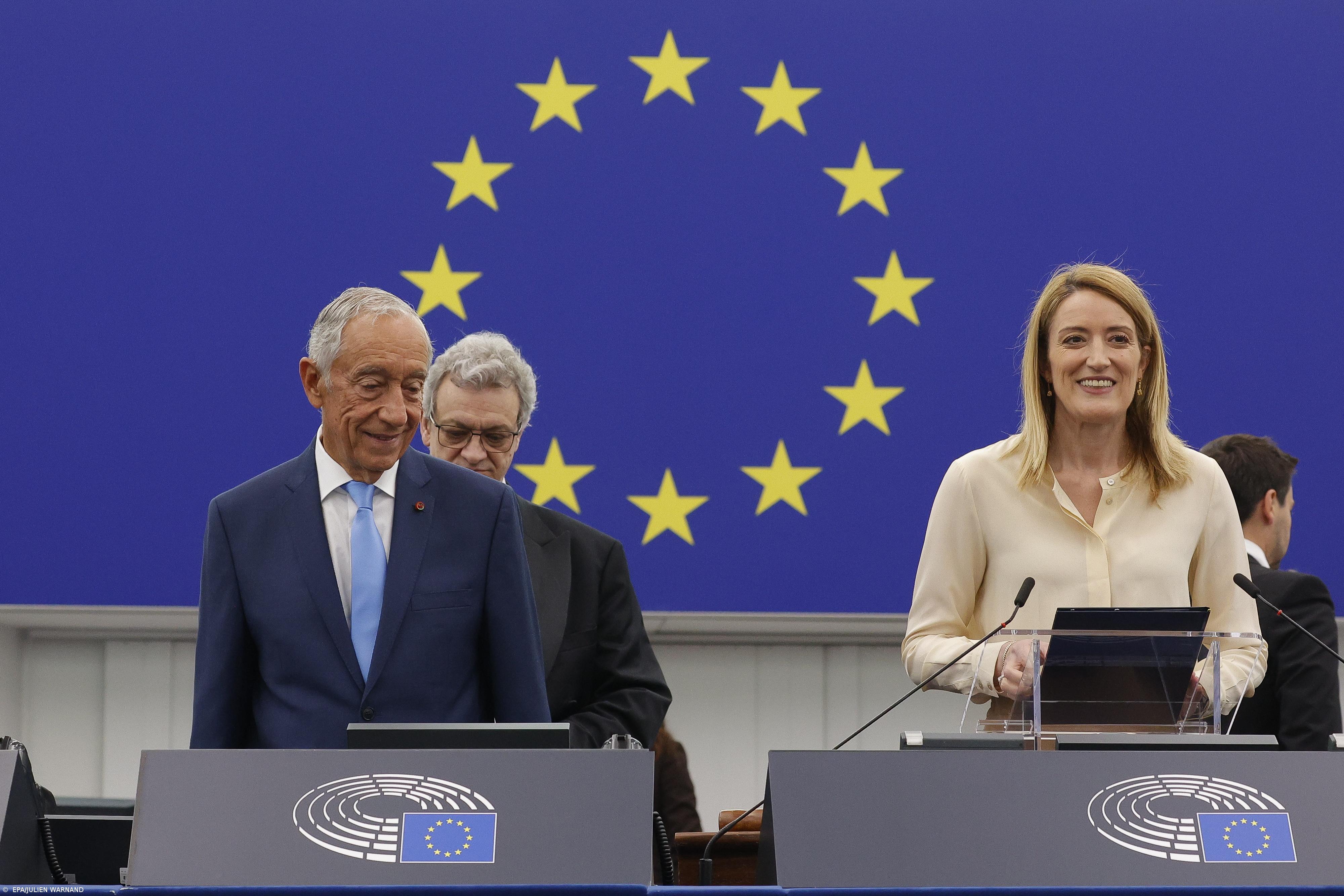 Marcelo convida presidente do Parlamento Europeu para Conselho de Estado em junho  – Imagem 1