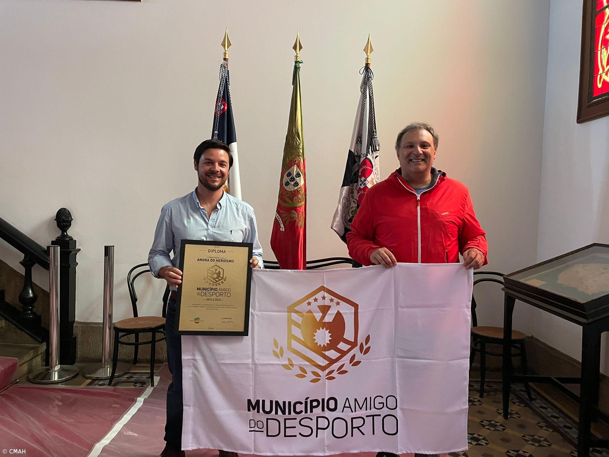 Angra do Heroísmo recebe galardão Município Amigo do Desporto – Imagem 1