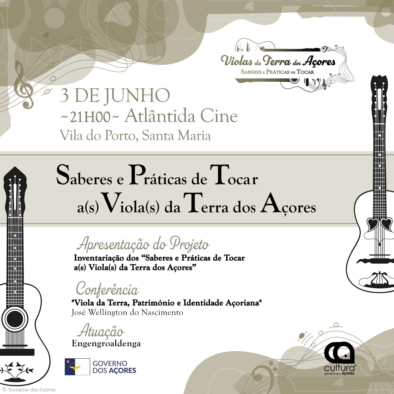 Governo dos Açores apresenta este sábado a candidatura “Saberes e Práticas de Tocar a(s) Viola(s) da Terra” no Atlântida Cine – Imagem 1