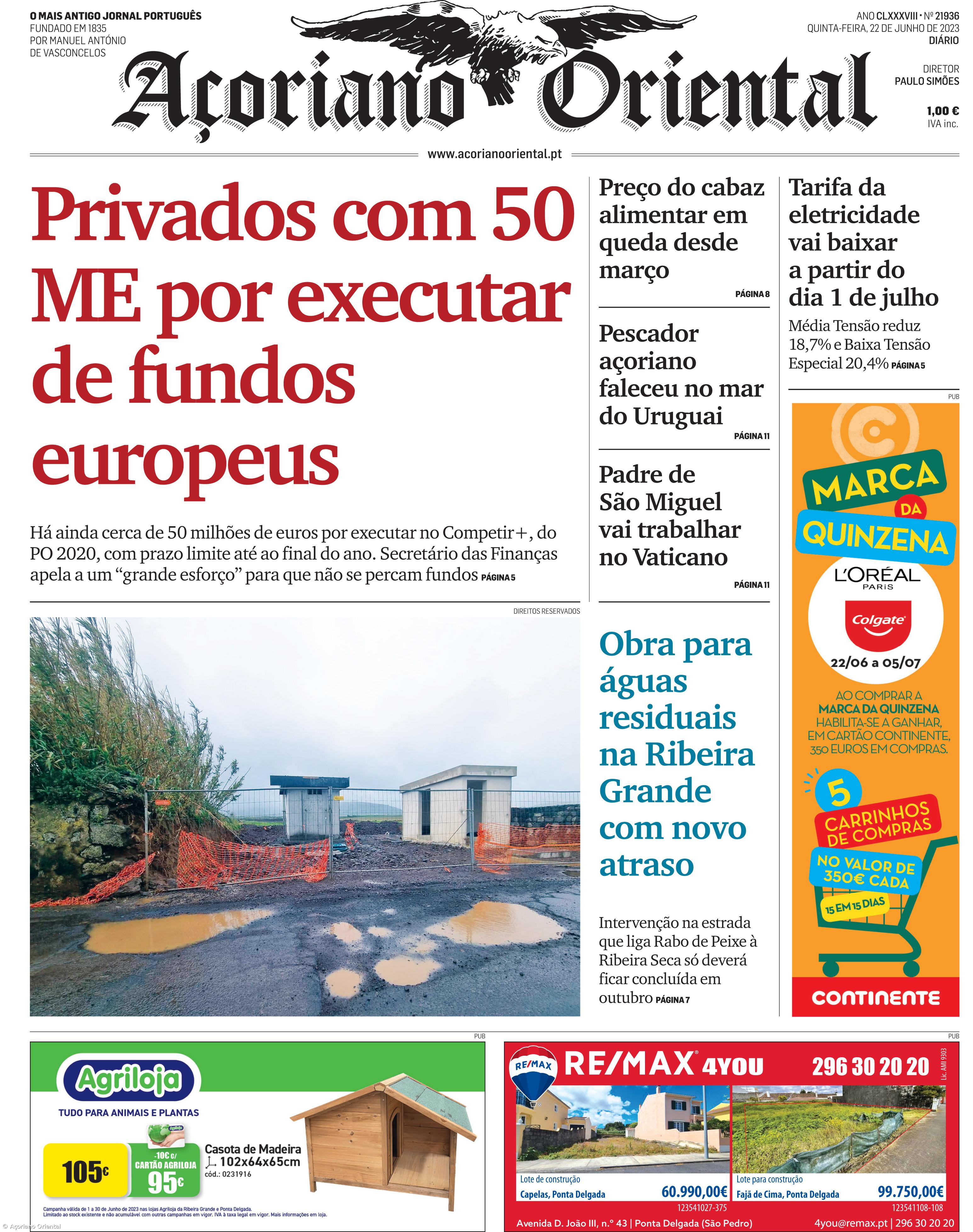Capa AO 22 junho 2023 – Imagem 1