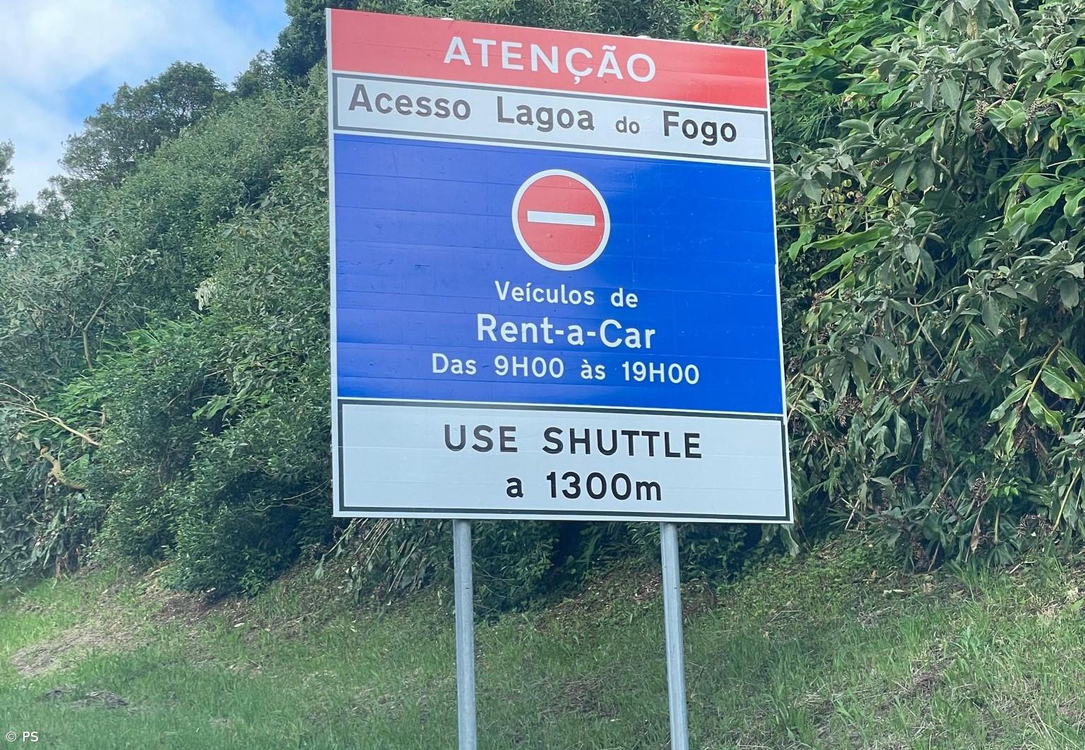 PS alerta para "falta de fiscalização" de viaturas no acesso à Lagoa do Fogo – Imagem 1