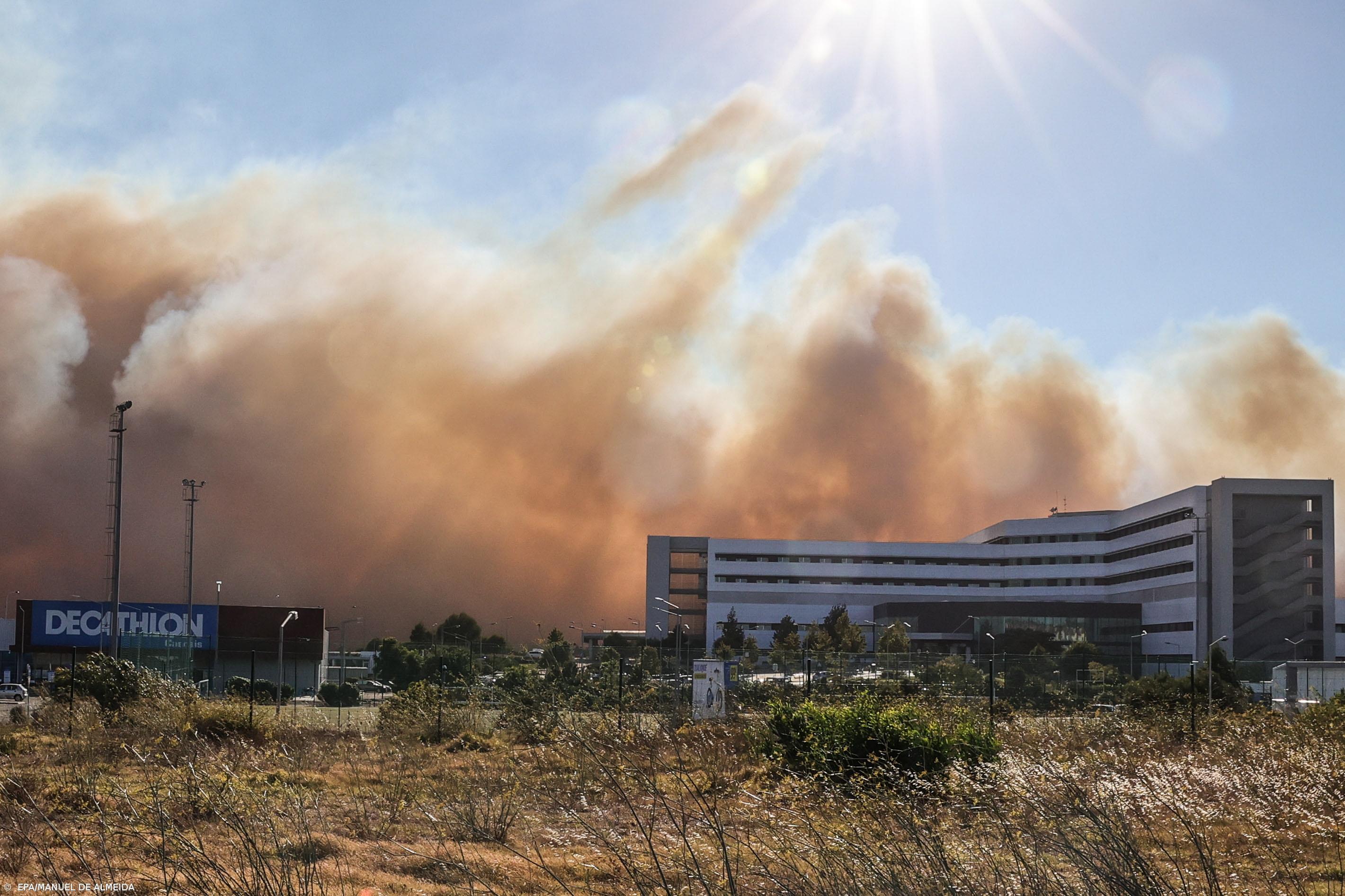 Dezoito concelhos do país em risco máximo de incêndio – Imagem 1