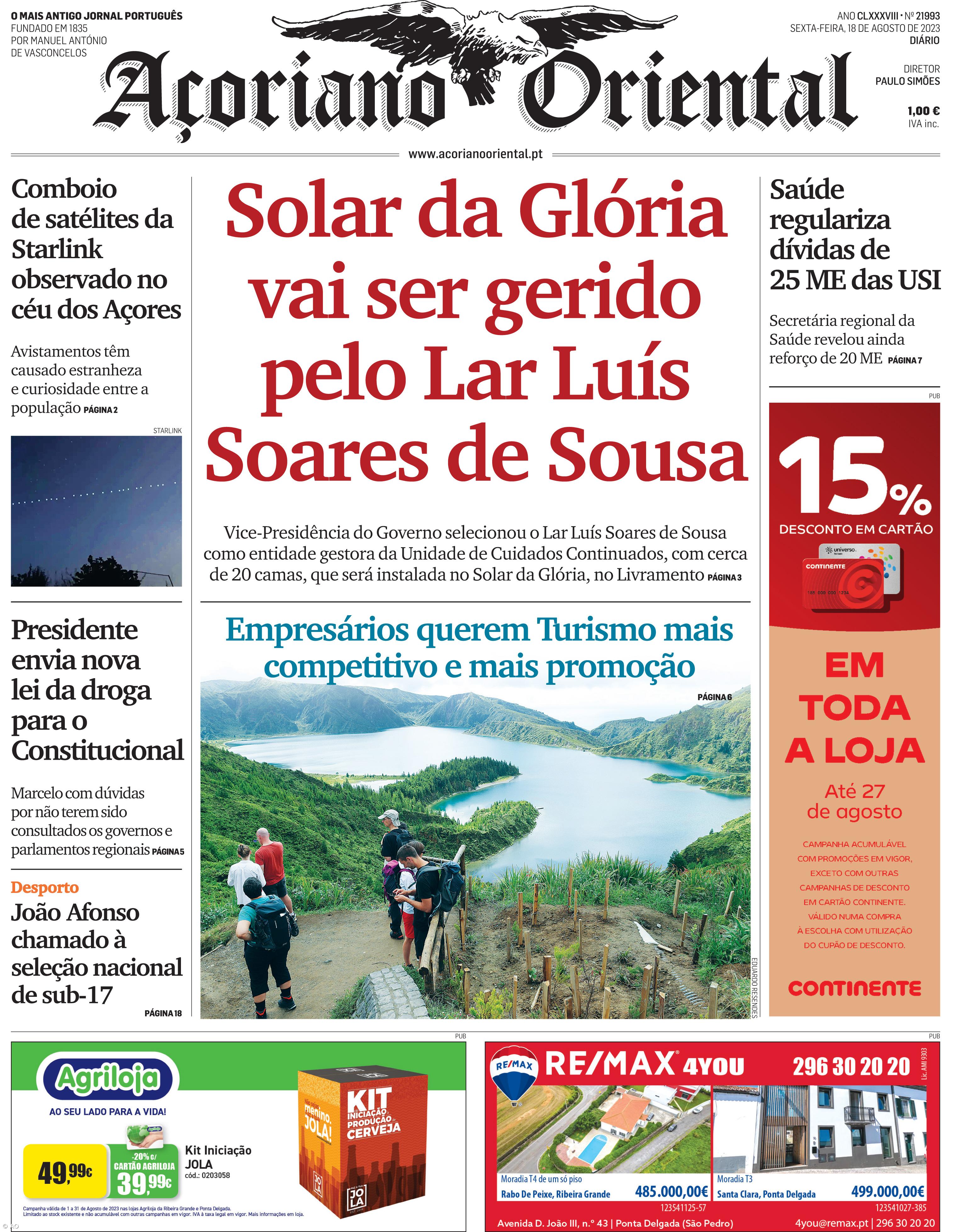Solar da Glória vai ser gerido pelo Lar Luís Soares de Sousa – Imagem 1