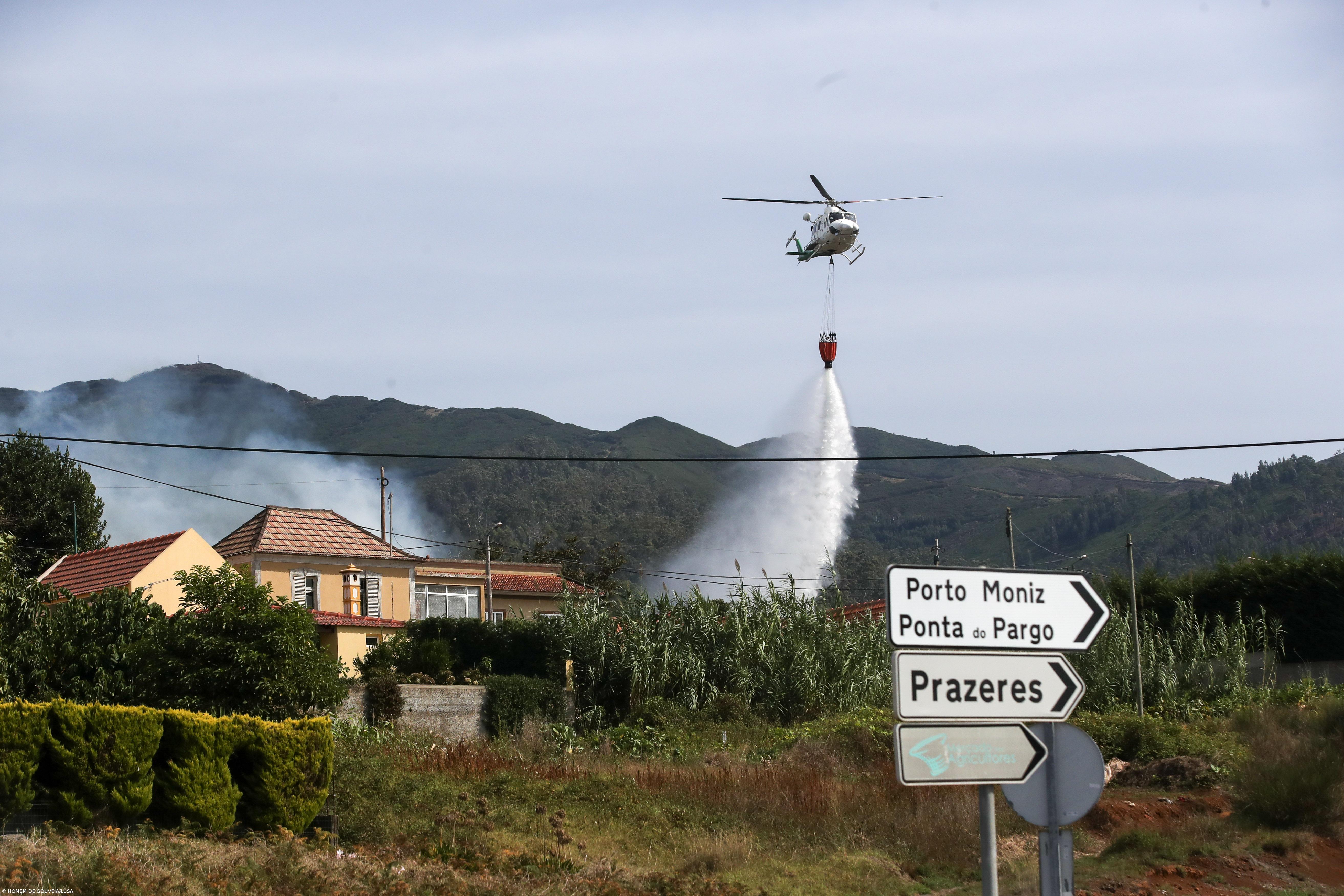 Setenta pessoas receberam assistência médica desde quarta-feira devido aos fogos na Madeira – Imagem 1