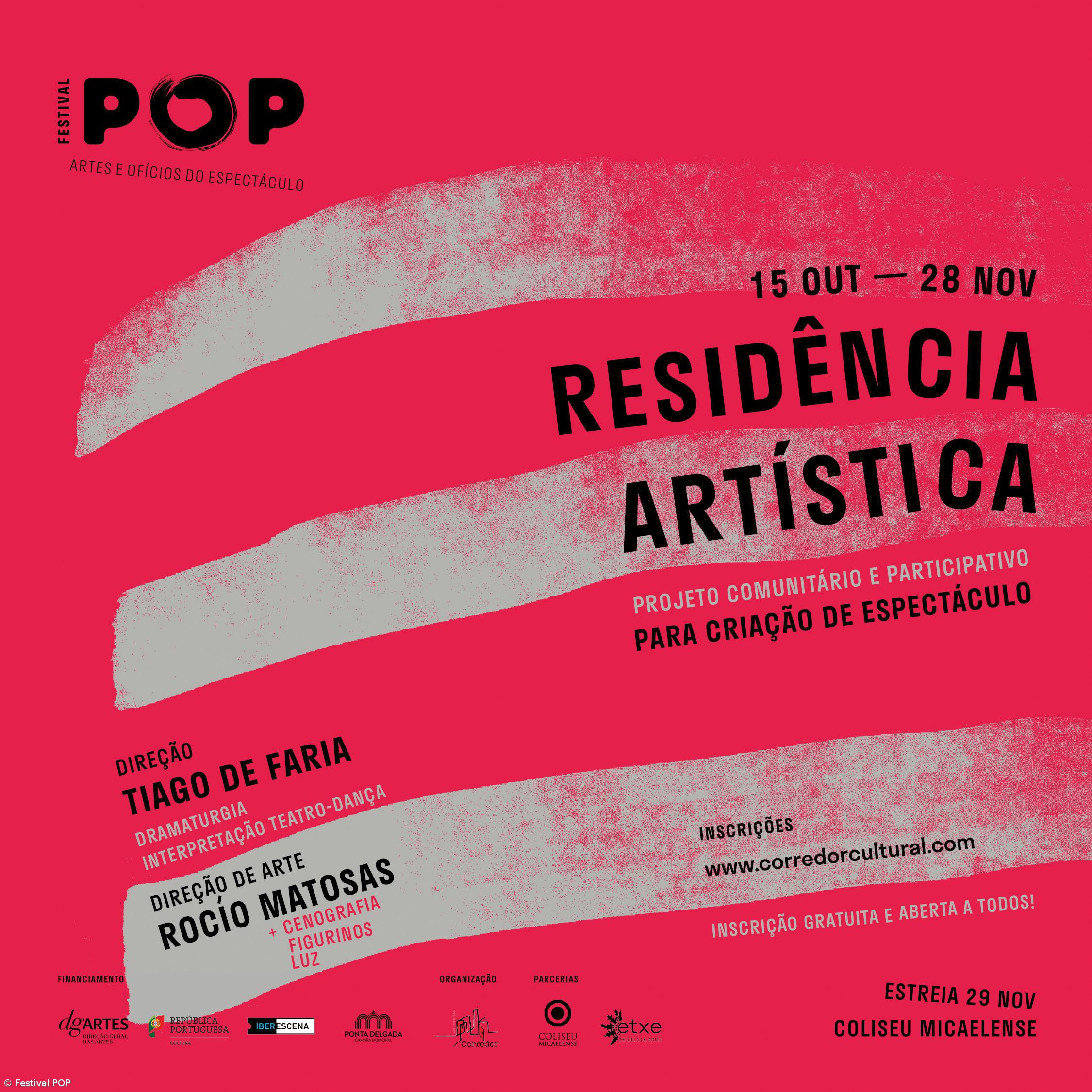 Festival POP junta comunidade em residência para criar espetáculo – Imagem 1