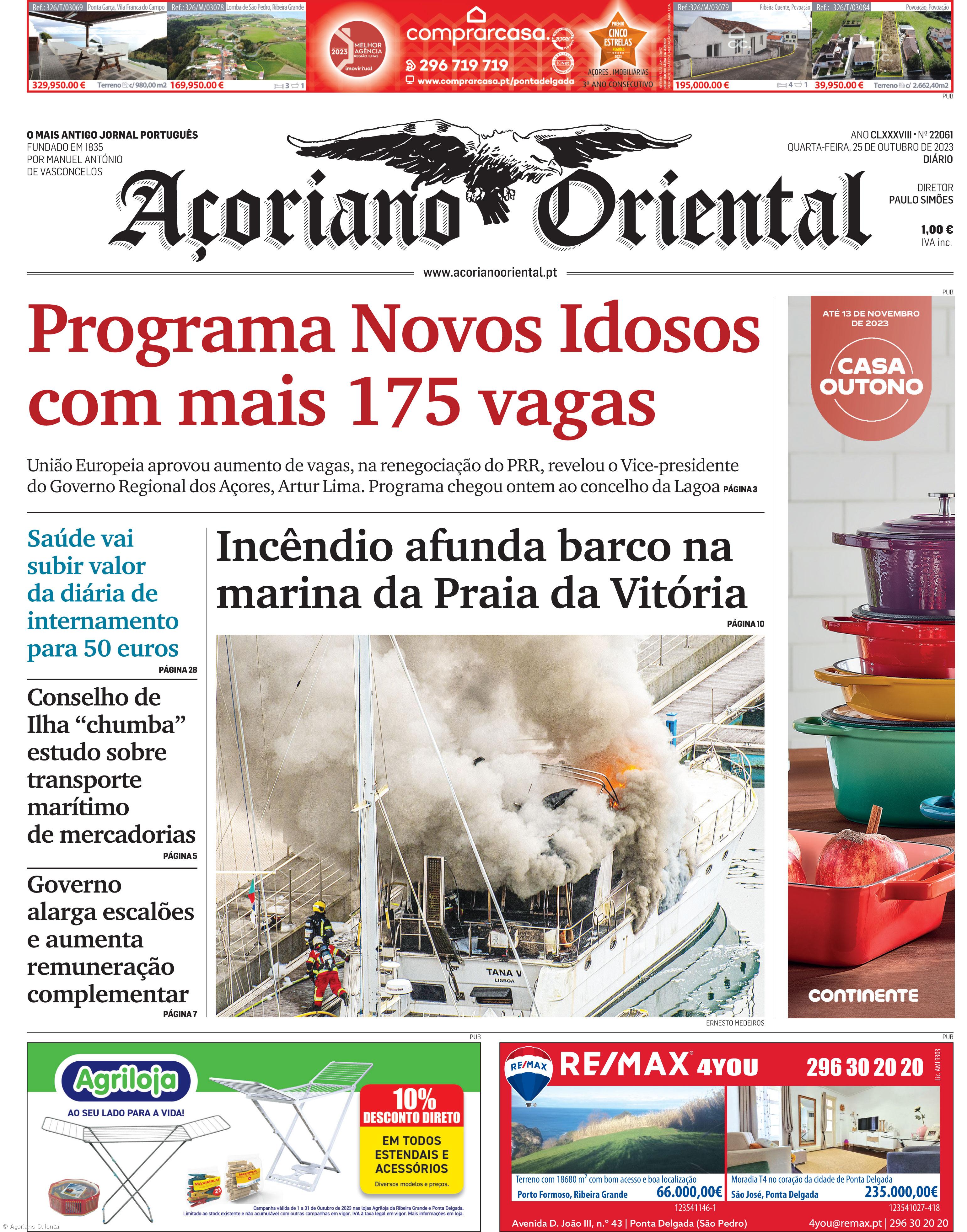 Capa AO 25 outubro 2023 – Imagem 1