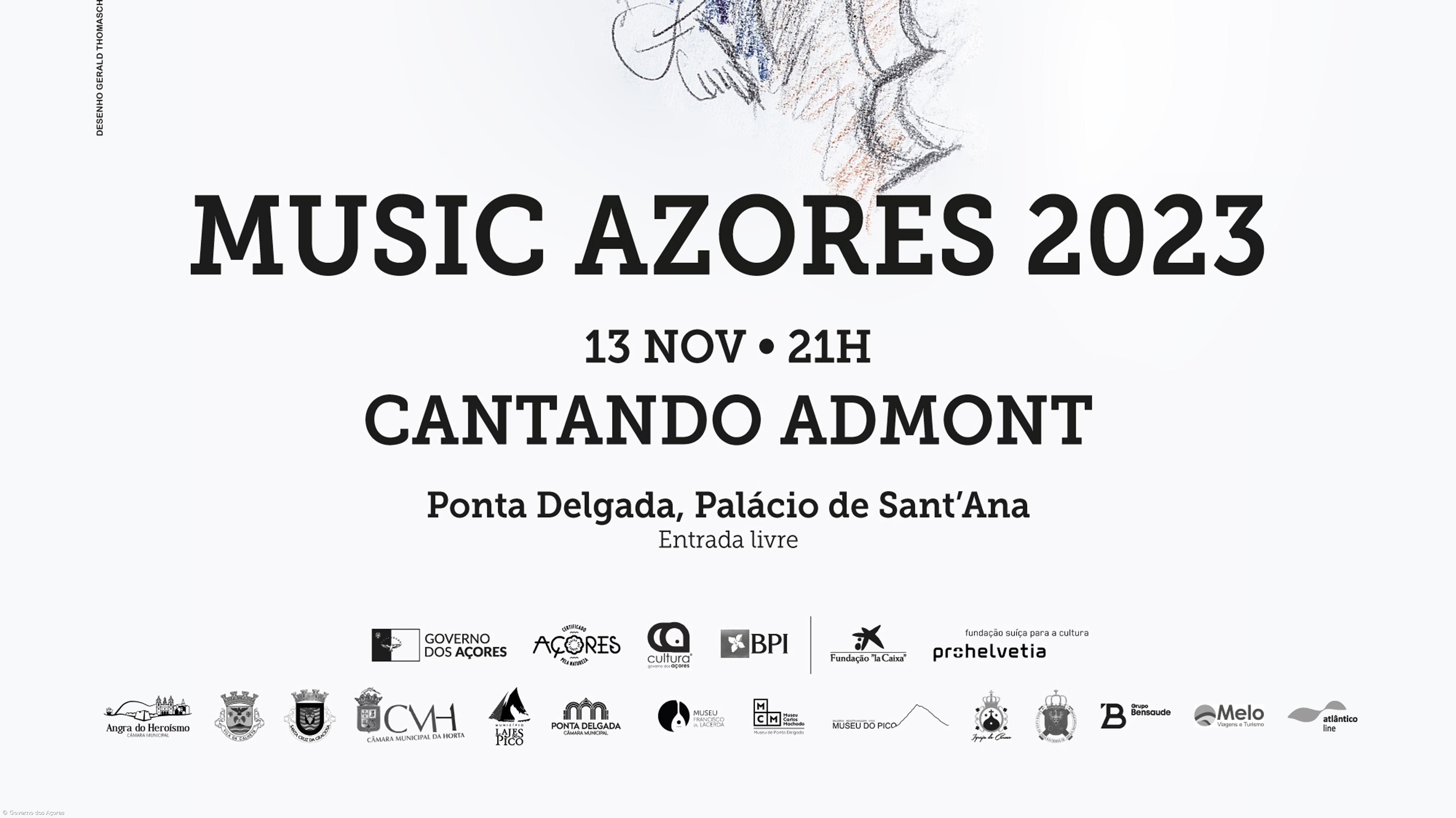  Palácio de Sant'Ana palco de recital do grupo “Cantando Admont” – Imagem 1