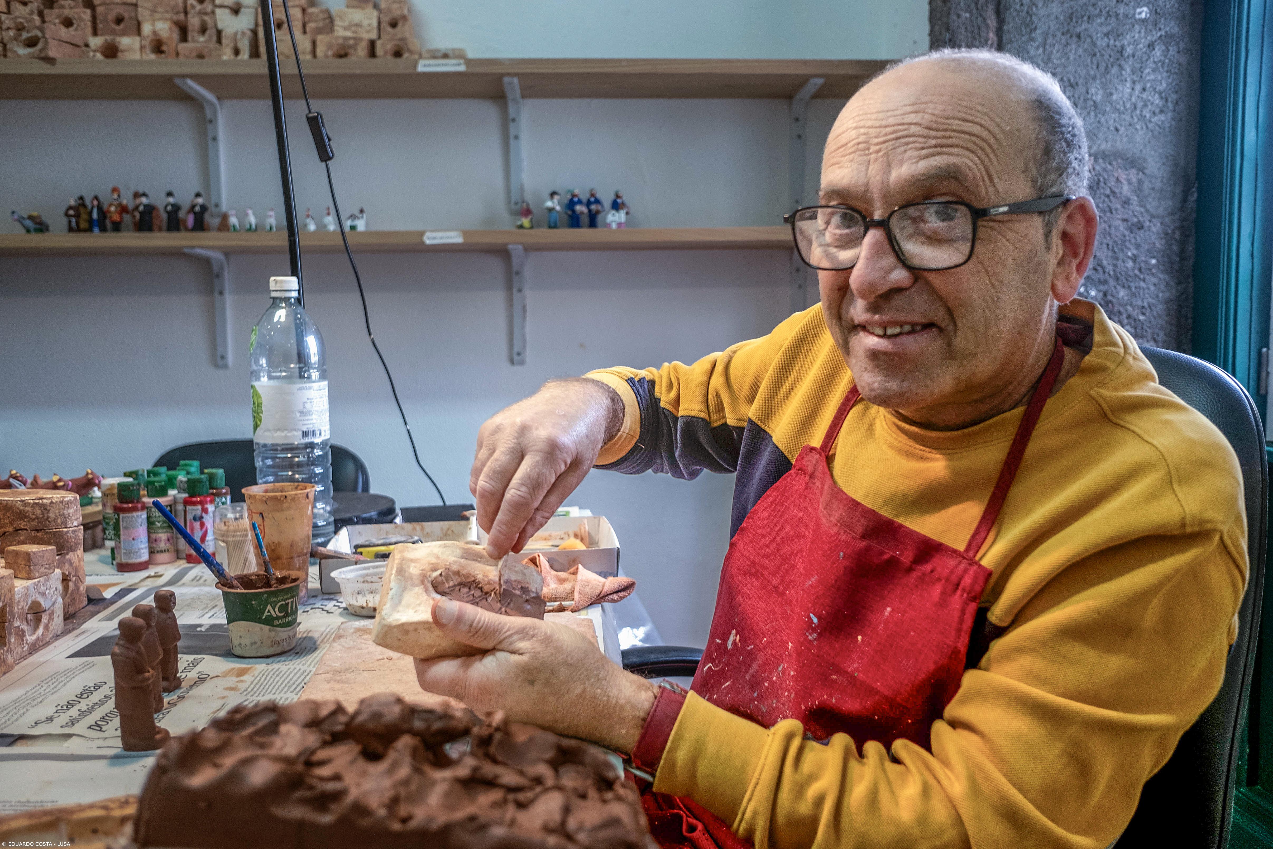 Arte bonecreira mantém os tradicionais presépios nas casas açorianas – Imagem 1