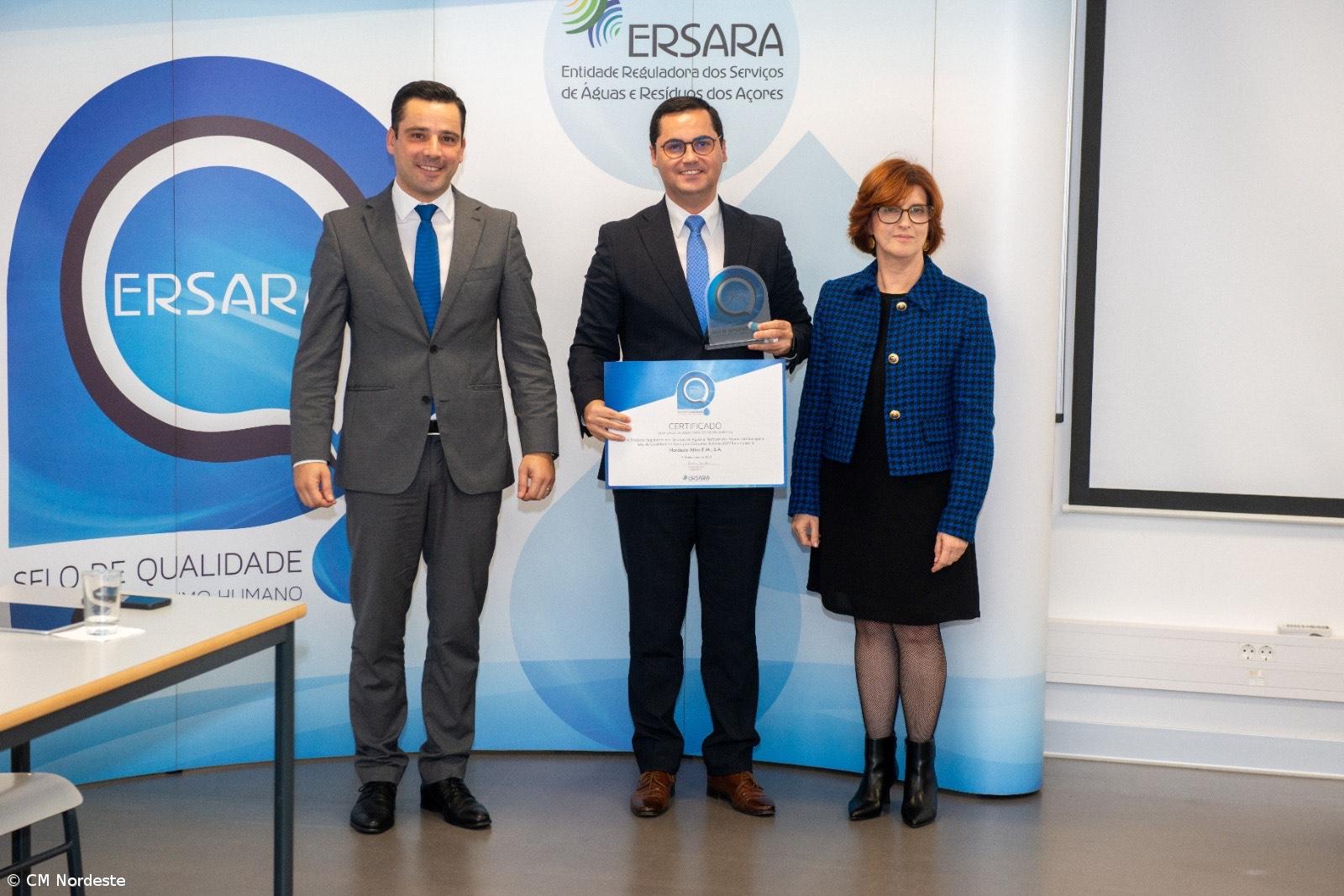 Nordeste Ativo contemplada pelo segundo ano com a atribuição do Selo de Qualidade da Água – Imagem 1