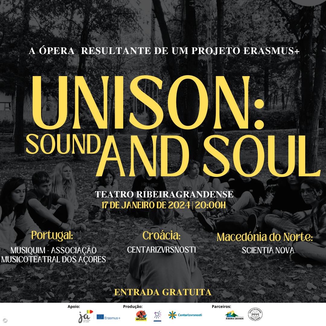 Espetáculo “UNISON - Sound and Soul” no Teatro Ribeiragrandense – Imagem 1