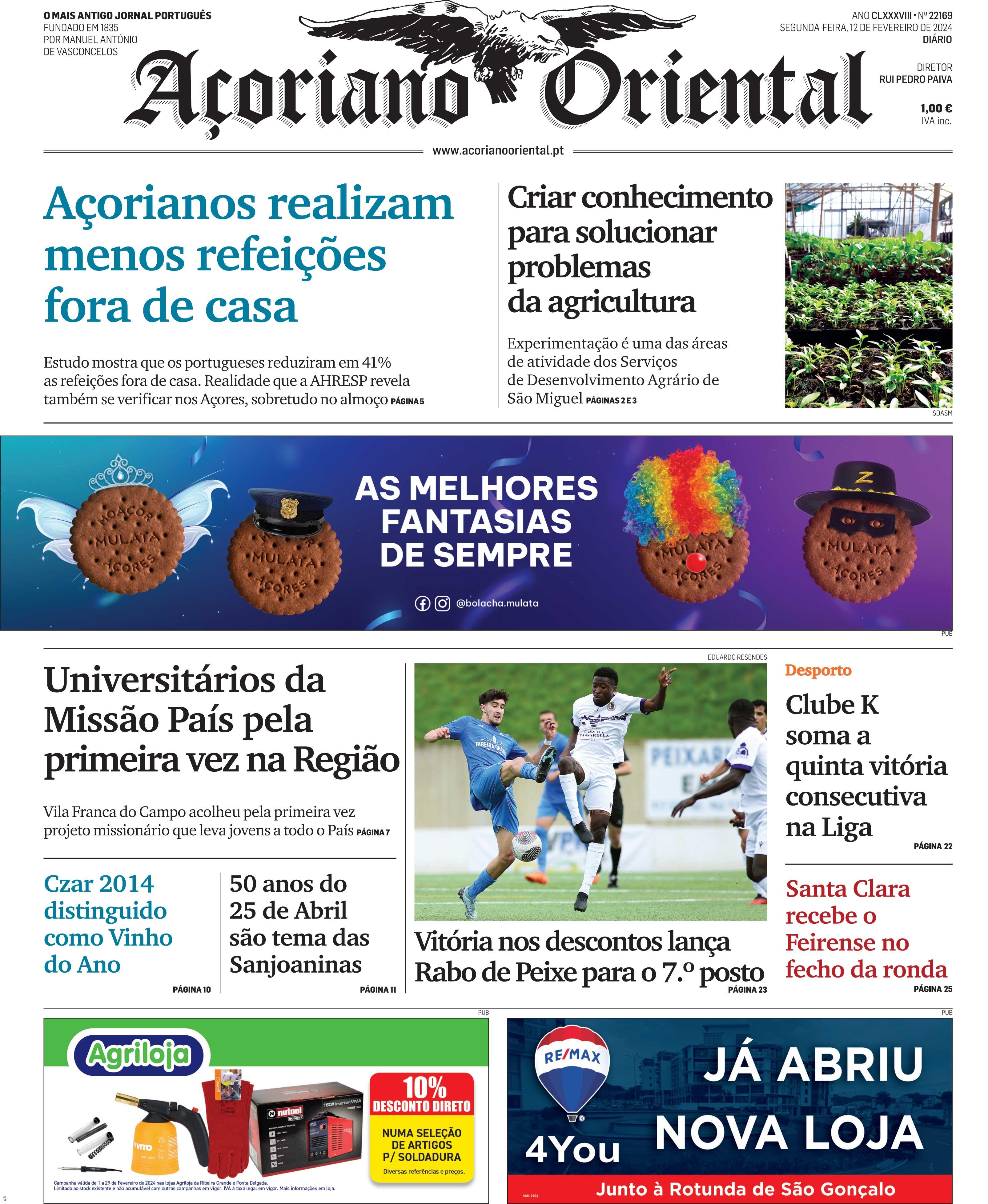 Açorianos realizam menos refeições fora de casa – Imagem 1