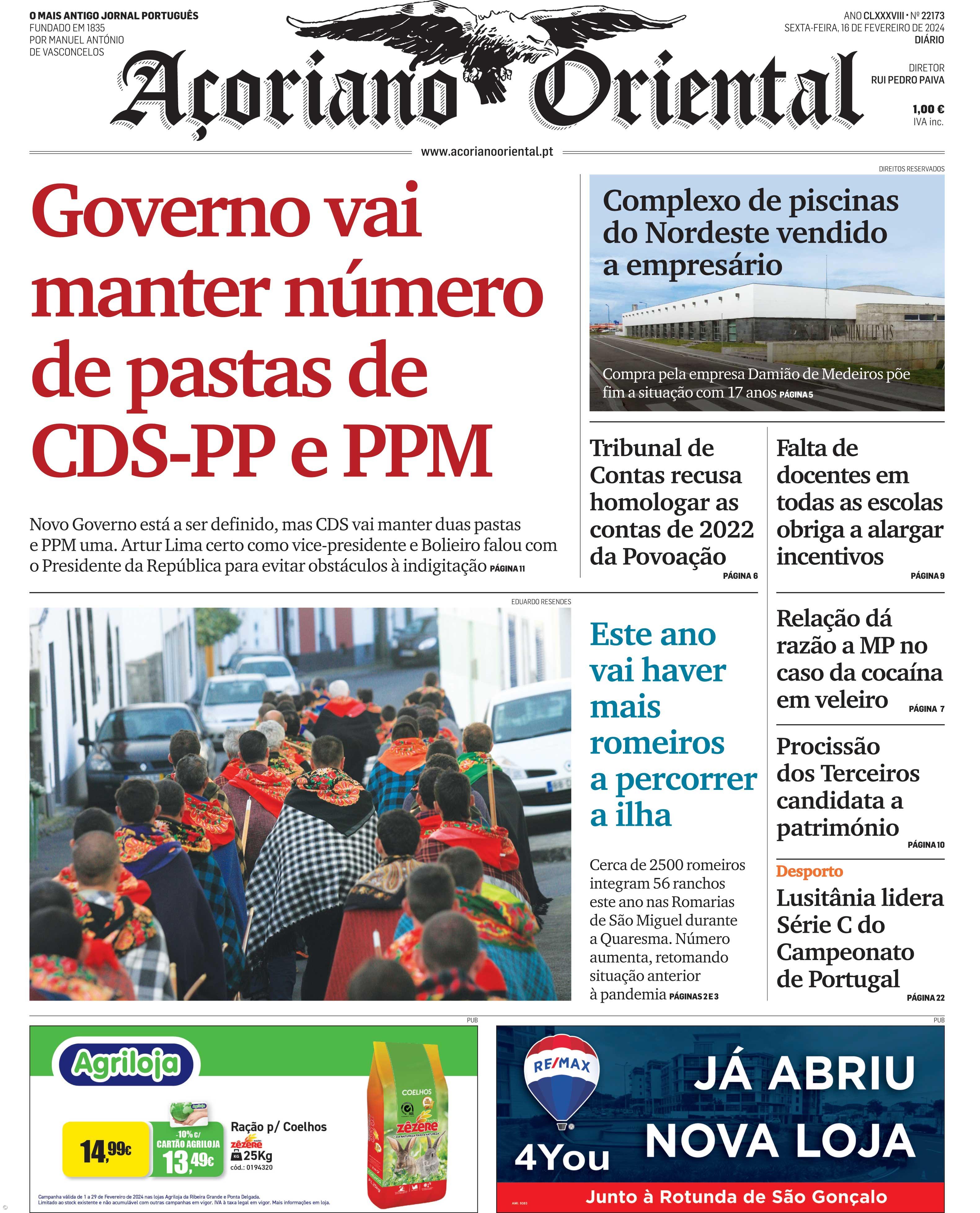 Governo vai manter número de pastas de CDS-PP e PPM – Imagem 1