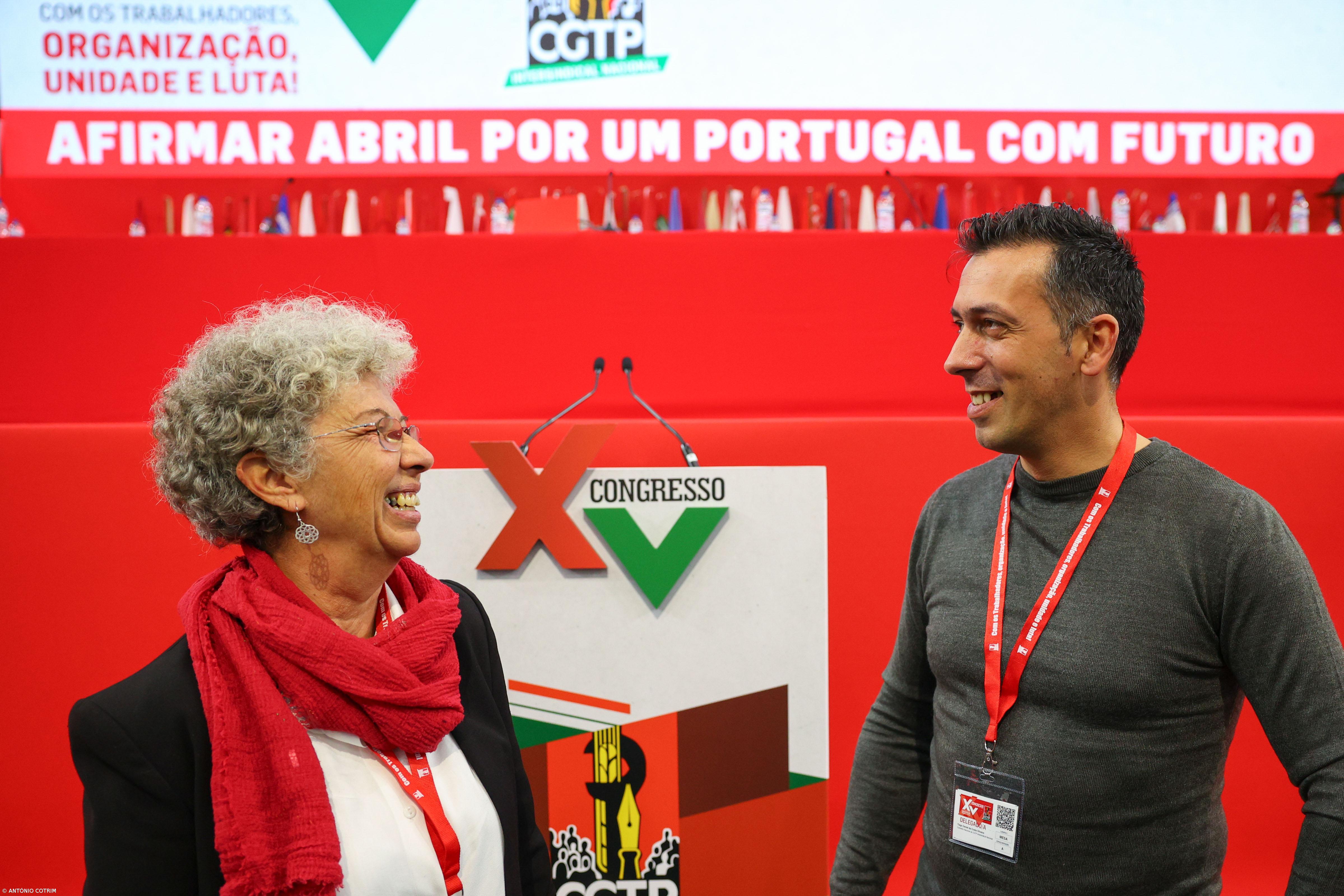 Tiago Oliveira eleito secretário-geral da CGTP por maioria de votos – Imagem 1