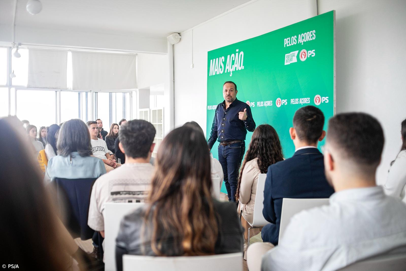 PS arranca campanha junto de jovens na Lagoa – Imagem 1