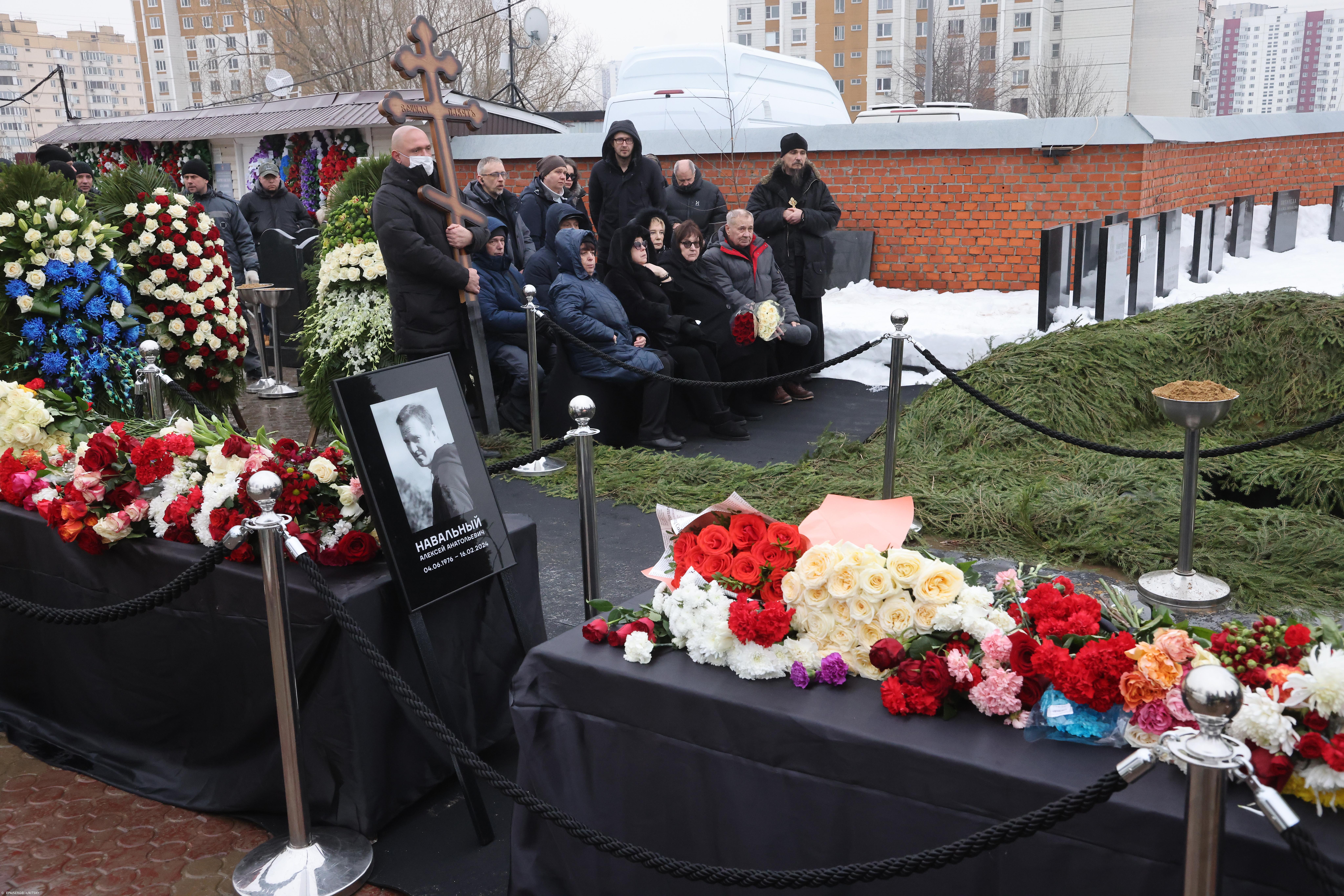 Navalny sepultado num cemitério de Moscovo – Imagem 1