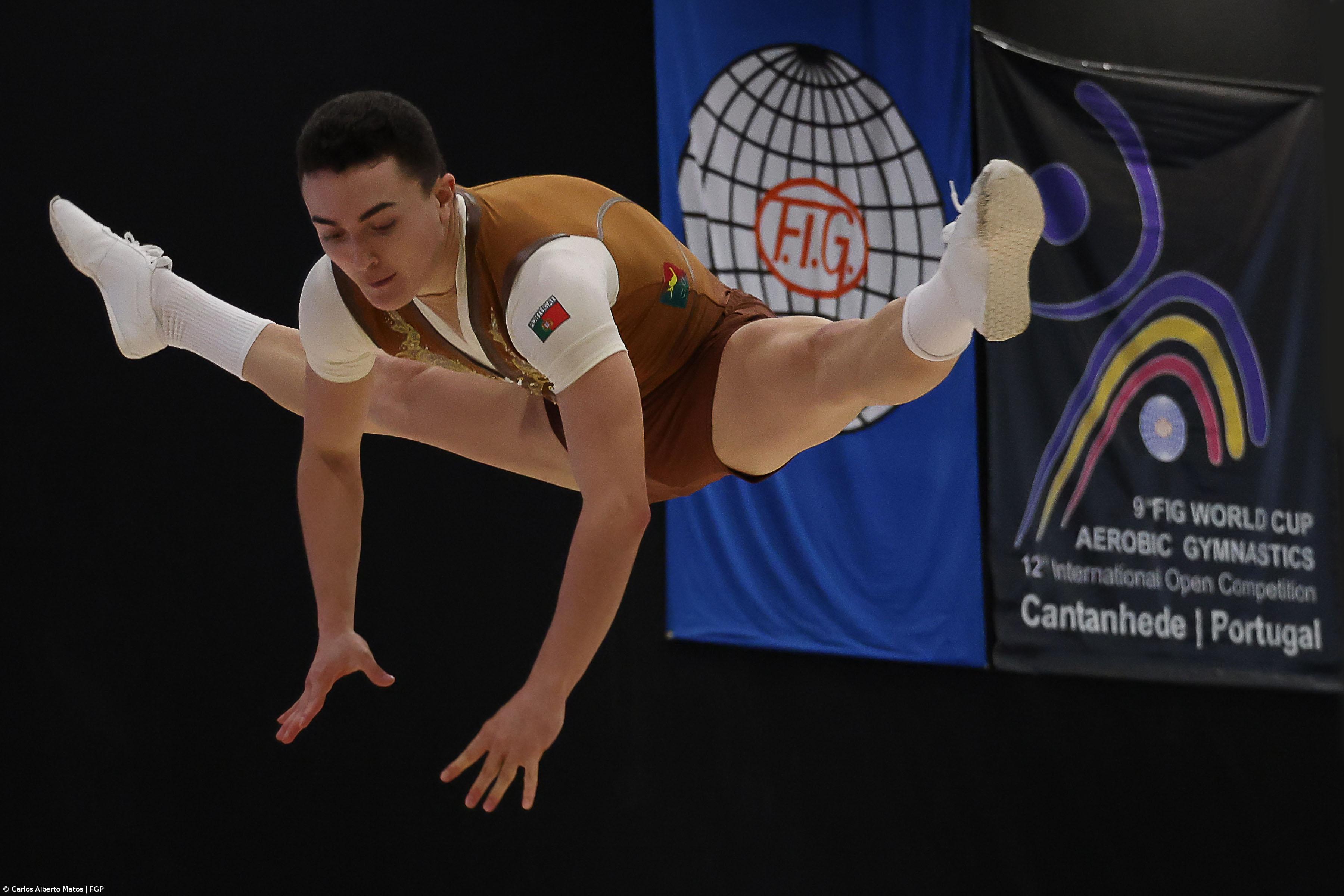 Rui Cansado conquista bronze na Taça do Mundo de Ginástica aeróbica – Imagem 1