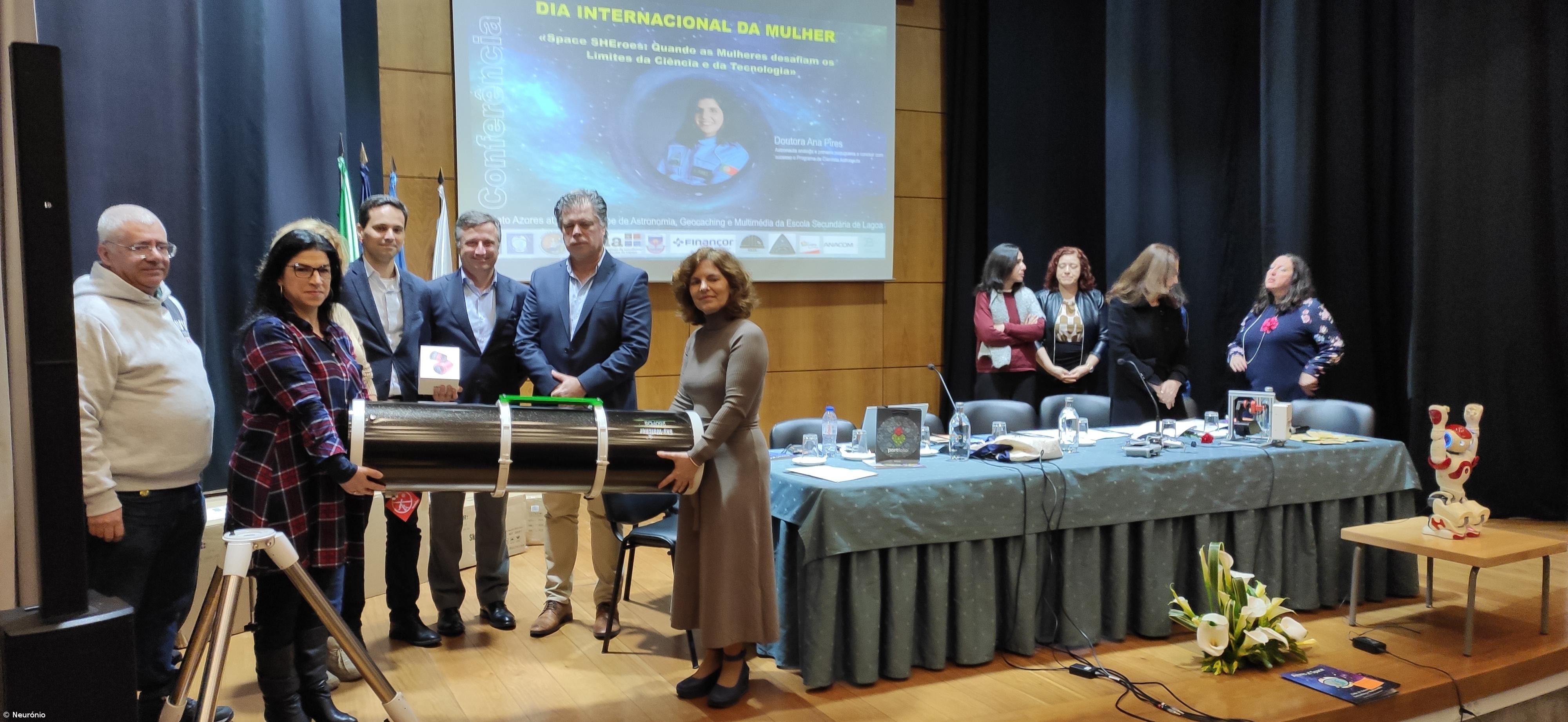 Ana Pires – Astronauta cientista – em S. Miguel – Imagem 1