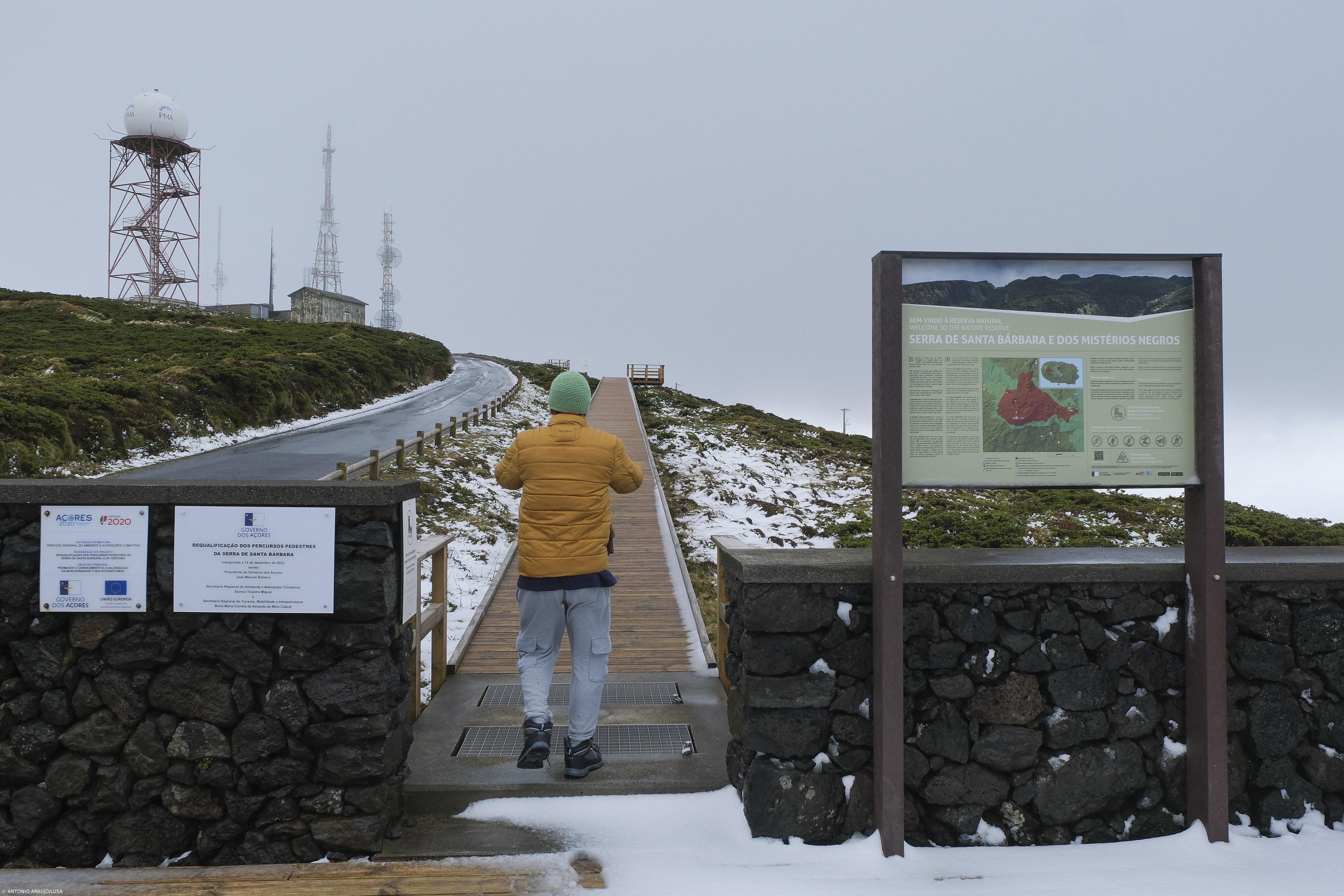 Neve no topo da Serra de Santa Bárbara – Imagem 1