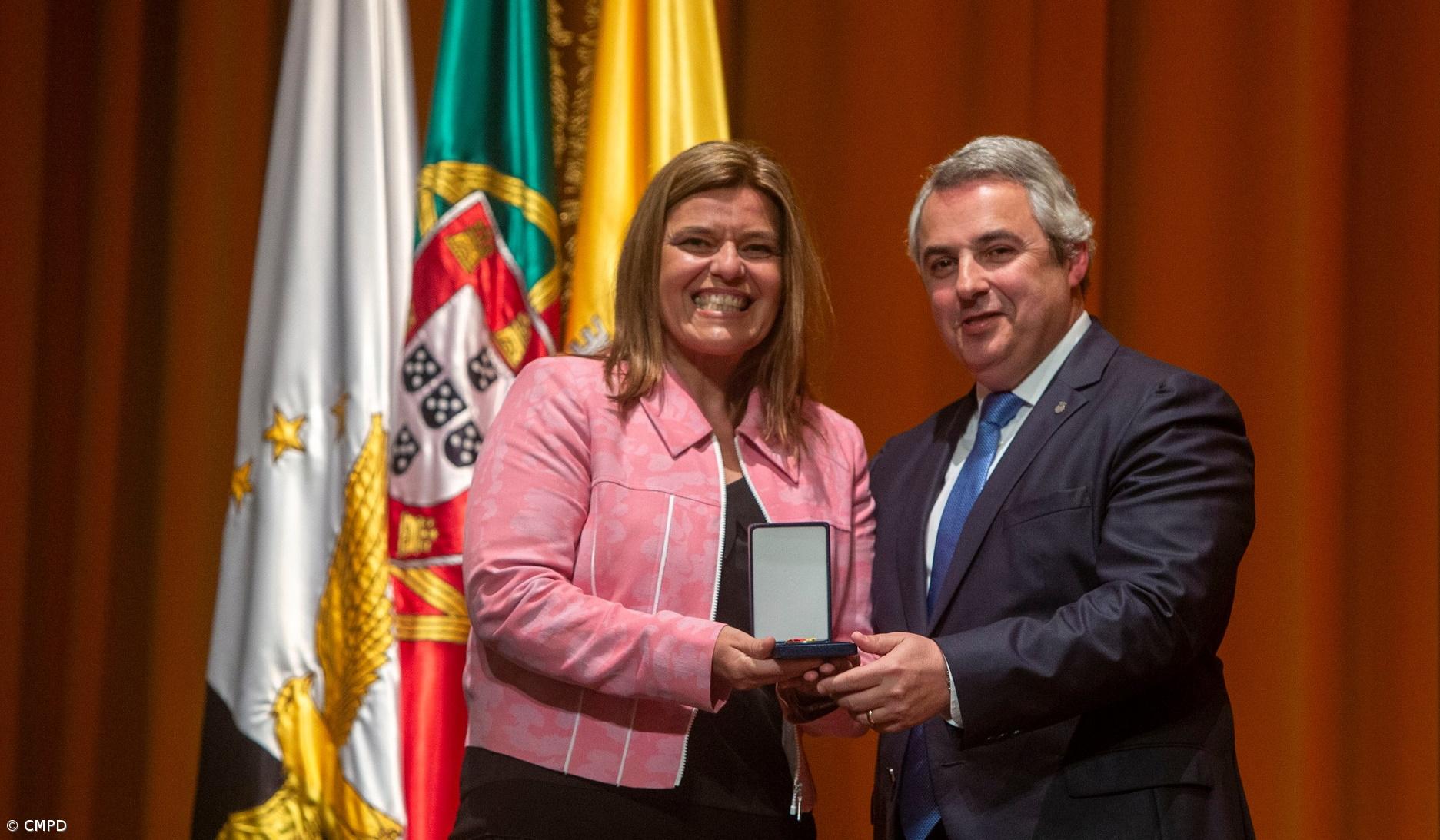 JCPD e Alexandra Barroso recebem medalha de Mérito – Imagem 1