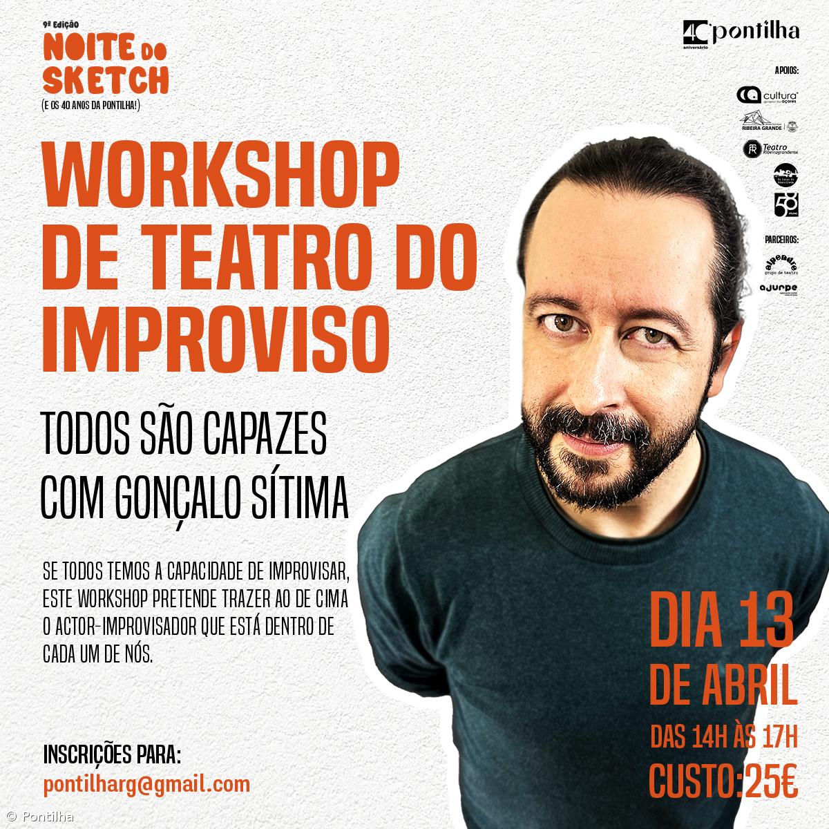 Teatro Ribeiragrandense acolhe 9.º edição da Noite do Sketch – Imagem 1