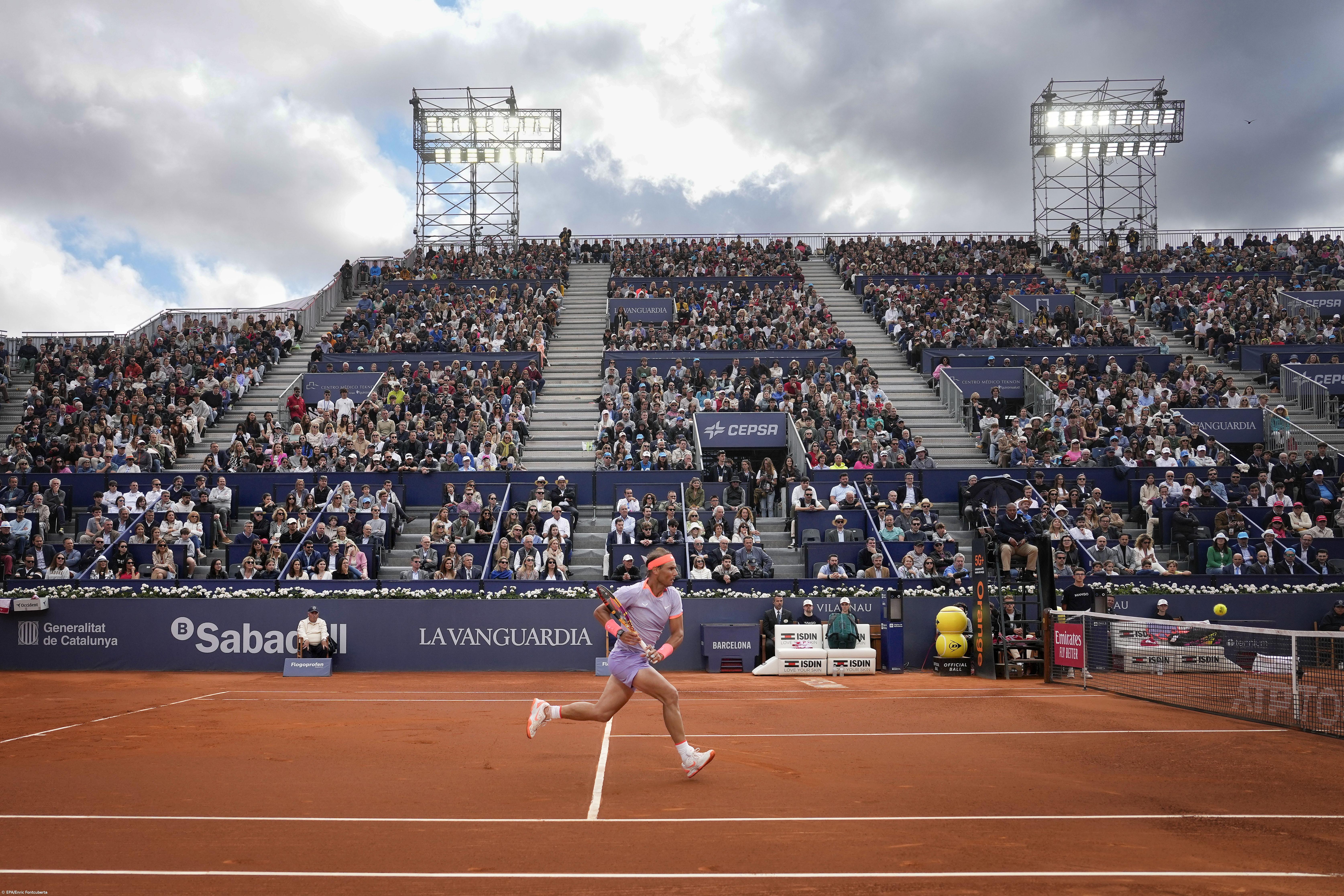 Tenista Rafael Nadal afastado na segunda ronda do torneio de Barcelona – Imagem 1