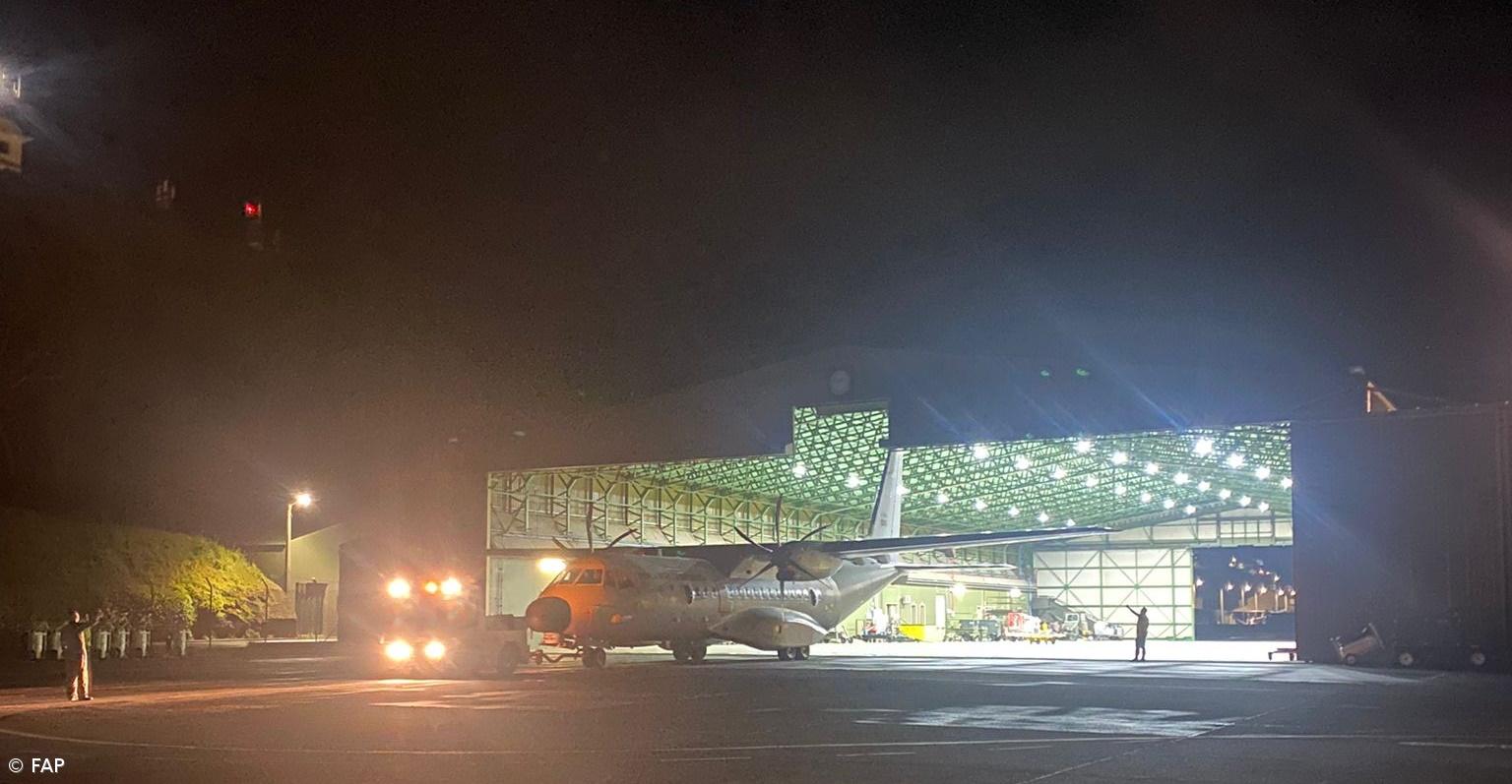 Força Aérea transporta Posto Médico Avançado da Cruz Vermelha para Ponta Delgada – Imagem 1